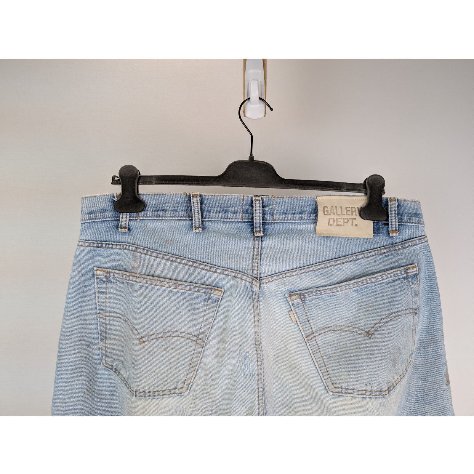 Gallery Dept. o1rshd1 Ken Reworked Vintage Ripped Destory Denim Jeans Size US 38 / EU 54 - 10 Thumbnail