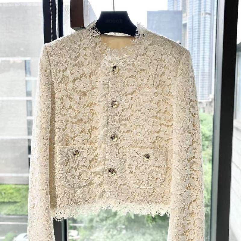 Celine Celine Lace Button Up Jacket Size 36 Size XS / US 0-2 / IT 36-38 - 1 Thumbnail