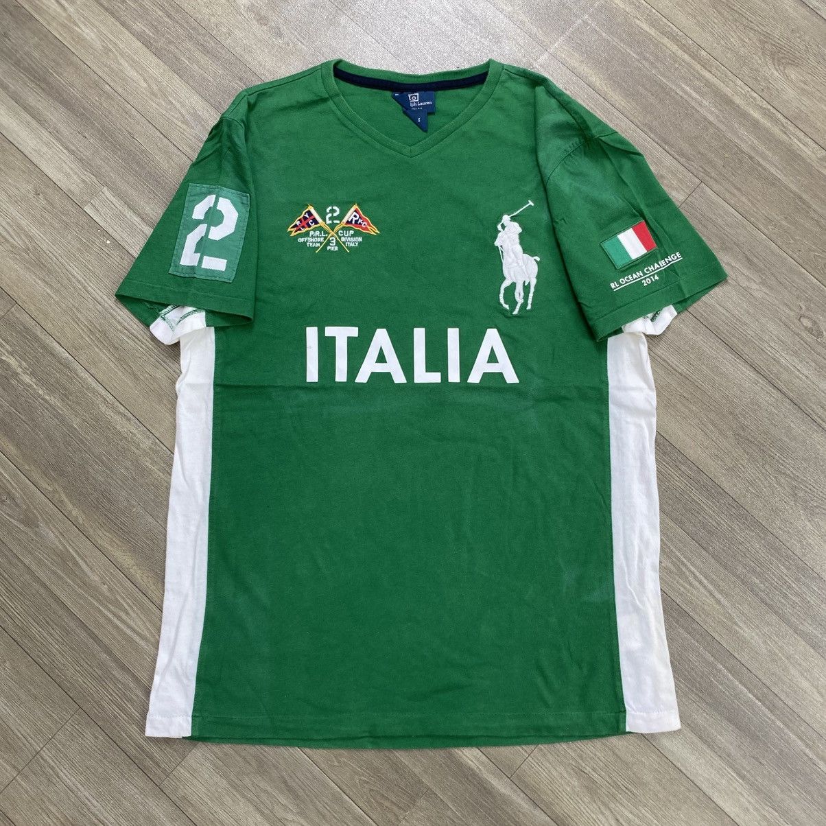 Polo Ralph Lauren 2011 Polo Ralph Lauren RL Ocean Challange Italia Team Tee Size US M / EU 48-50 / 2 - 1 Thumbnail