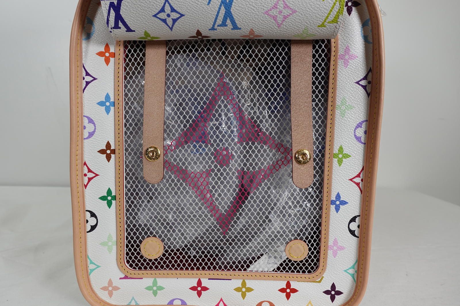 Louis Vuitton Louis Vuitton x Takashi Murakami Dog Bag in White Size ONE SIZE - 10 Thumbnail