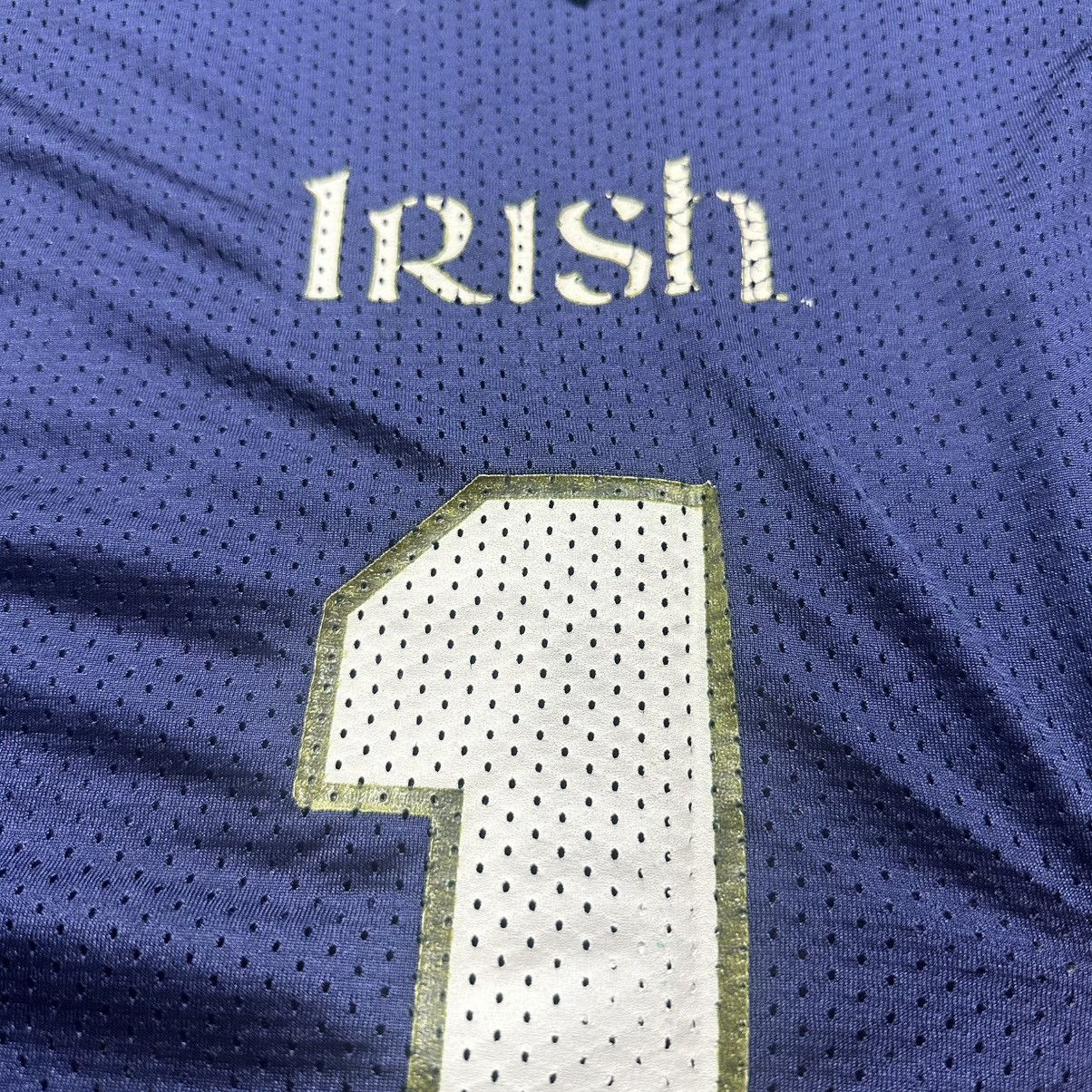 Adidas Vintage Y2K Adidas Notre Dame Irish Football Jersey Size XL Size US XL / EU 56 / 4 - 2 Thumbnail