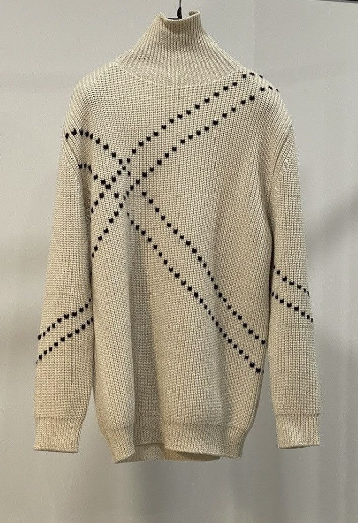Raf Simons A/W18 Masterpiece Stitch Sweater Size US L / EU 52-54 / 3 - 1 Thumbnail