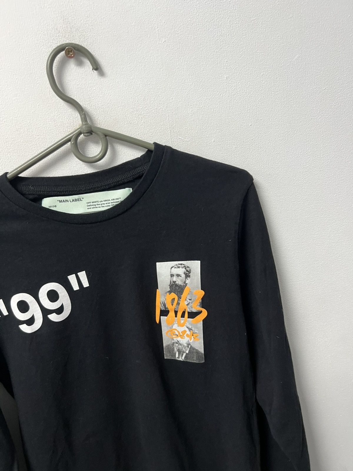 Off-White Off White Longsleeve Luxury Big Logo Size S XS Size US S / EU 44-46 / 1 - 6 Thumbnail