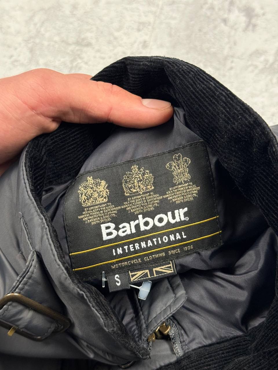 Barbour Barbour International Padded Gray Mens Jacket Size S Size US S / EU 44-46 / 1 - 22 Thumbnail