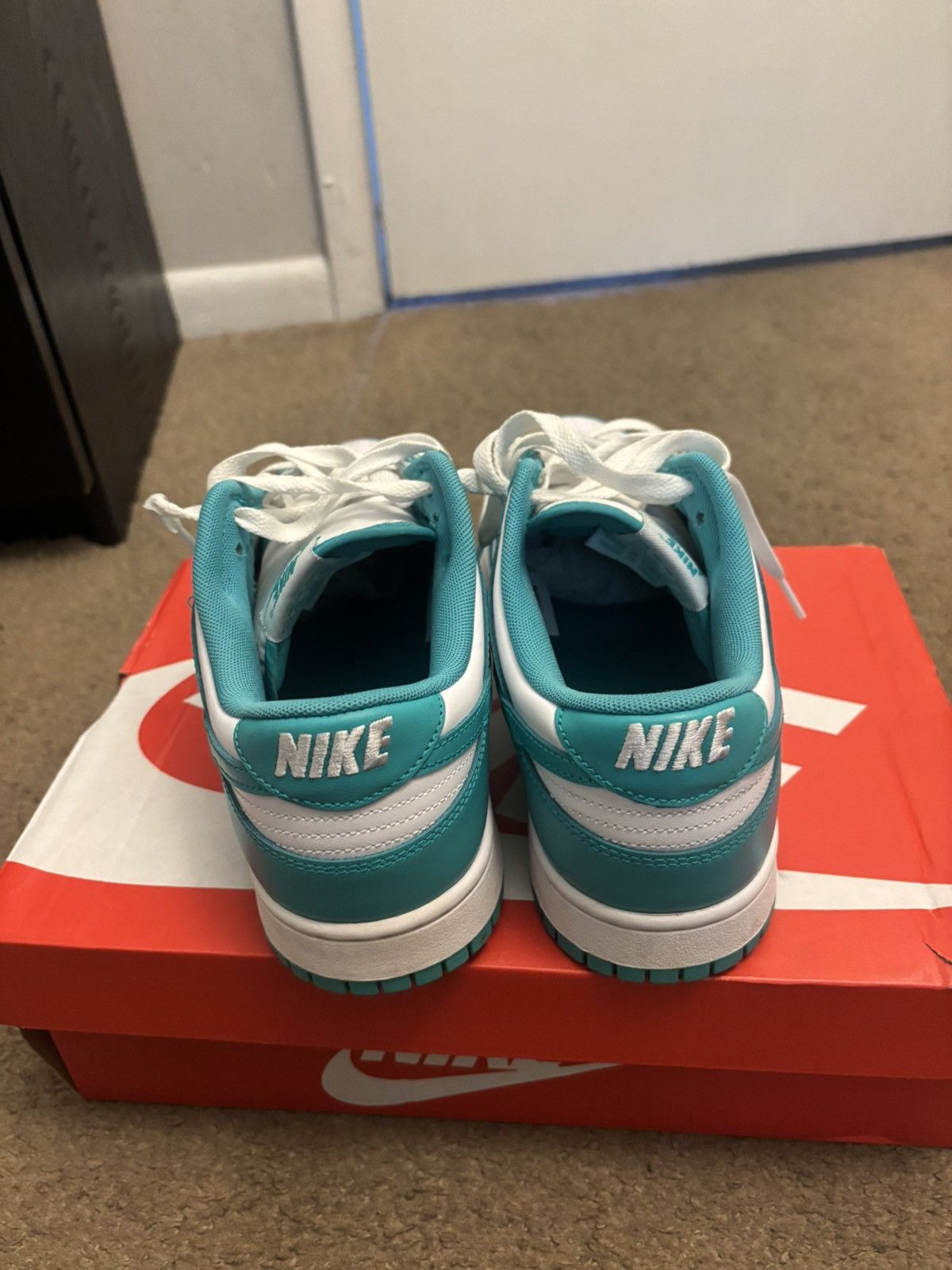 Jordan Brand Nike dunk low “clear jade” Size US 10 / EU 43 - 4 Thumbnail