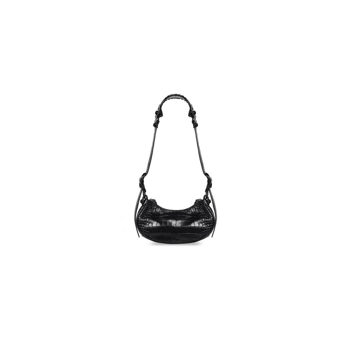 Balenciaga o1mt1gz0325 Size: OS / Le Cagole Xs Shoulder Bag Crocodile Size ONE SIZE - 3 Thumbnail