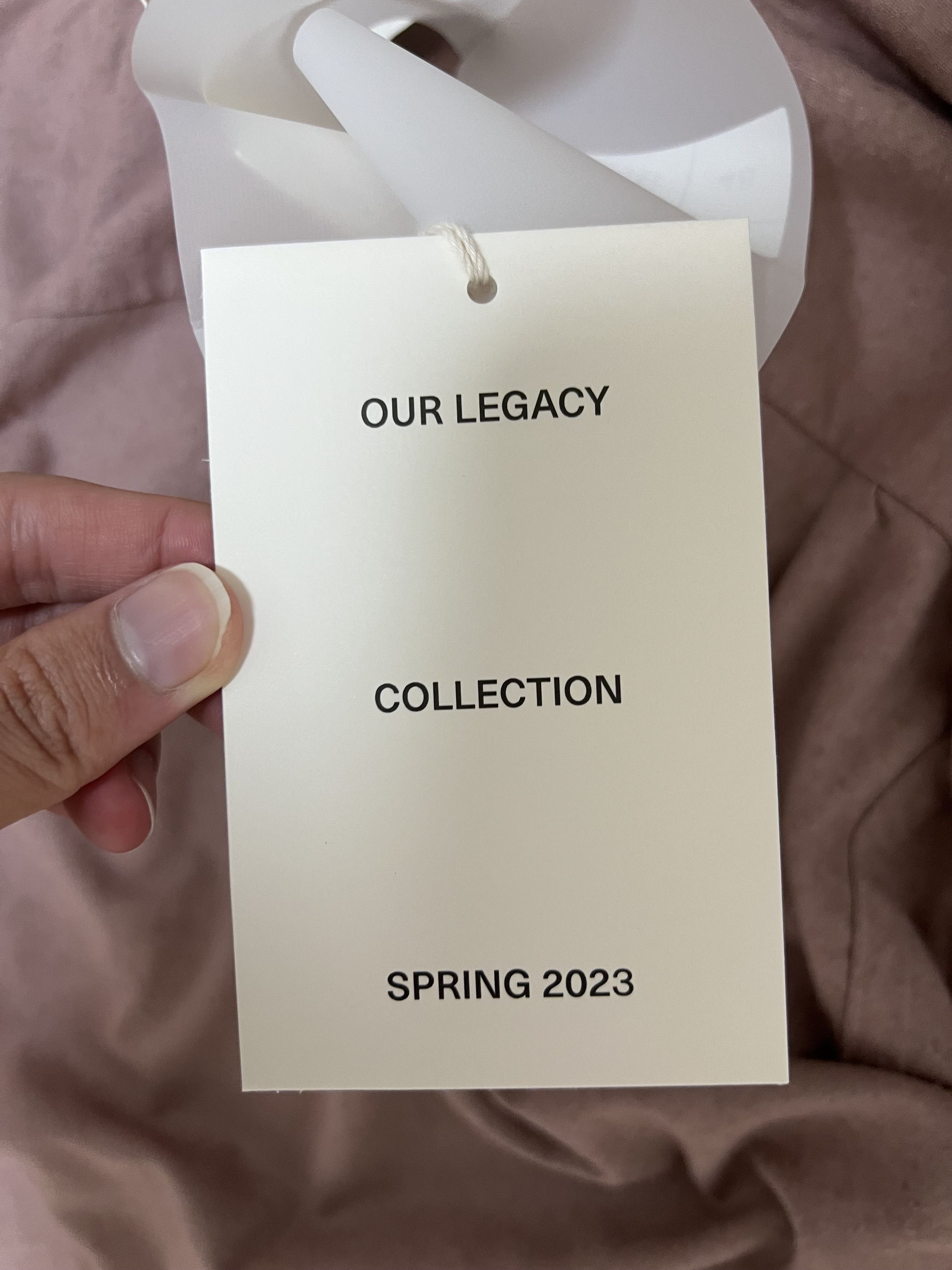 Our Legacy 💚 2023 Our Legacy Silk Classic Shirt Lust Pink Medium NEW Size US M / EU 48-50 / 2 - 9 Thumbnail
