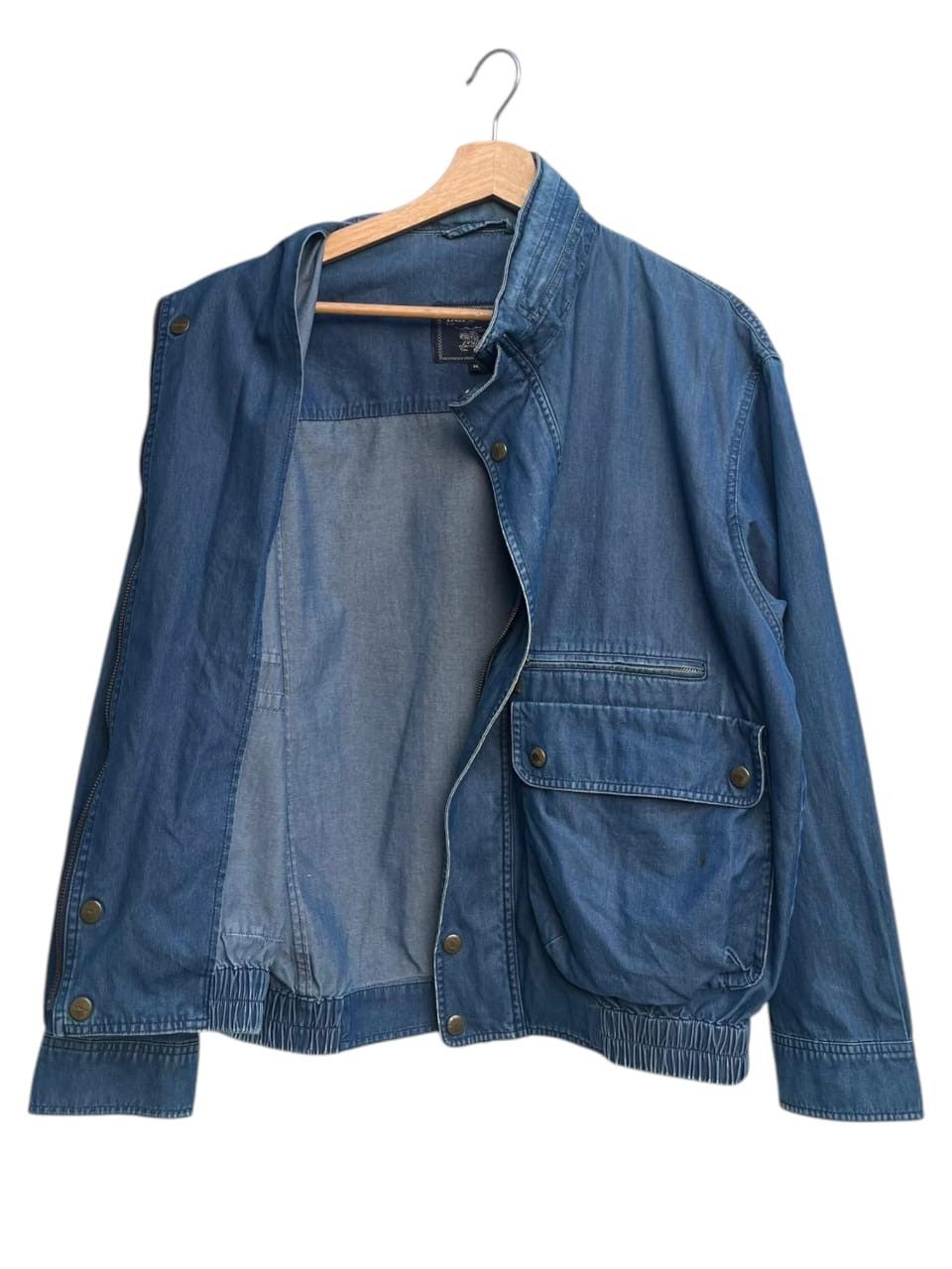 Burberry 90’s Burberrys Light Jeans Blouson Swing Top Size US M / EU 48-50 / 2 - 3 Thumbnail