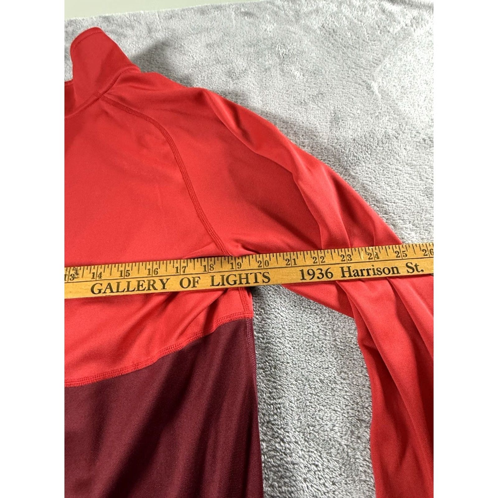 Nike Nike Dri-FIT Pullover Shirt Mens L Red/Maroon Running Long Sleeve 1/4 Zip Size US L / EU 52-54 / 3 - 5 Thumbnail
