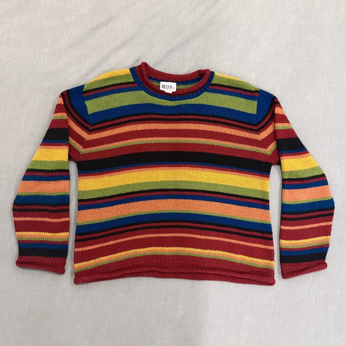 Other RARE 1980’s STRIPED MULTICOLOR SWEATER Size US M / EU 48-50 / 2 - 1 Thumbnail
