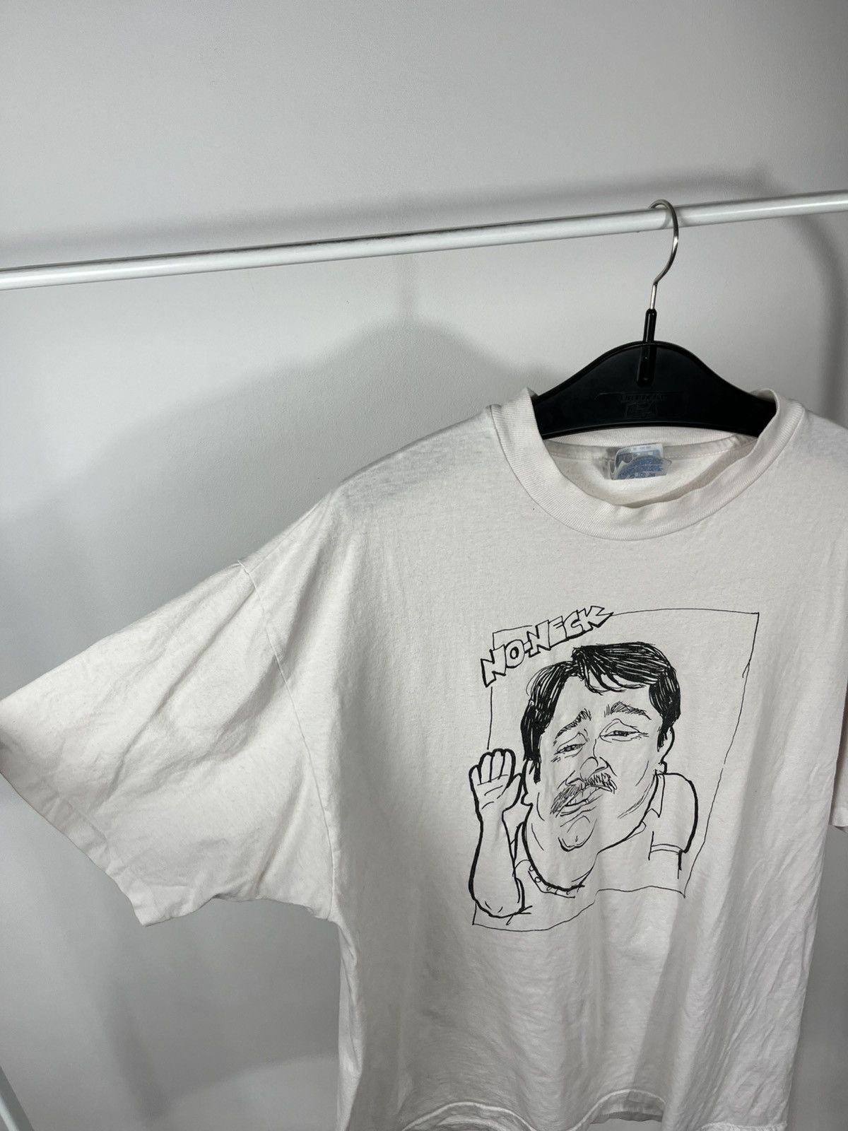 Other Vintage 90s Hanes Tee Made in USA XL Single Stitch Sleeve Size US XL / EU 56 / 4 - 10 Thumbnail