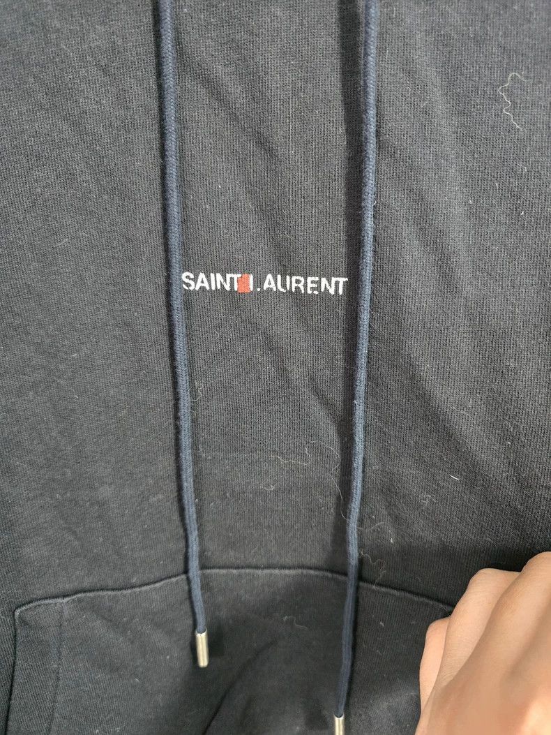 Saint Laurent Paris saint laurent parisBlack small logo hoodie 2503-Nextarrow Size US M / EU 48-50 / 2 - 5 Thumbnail