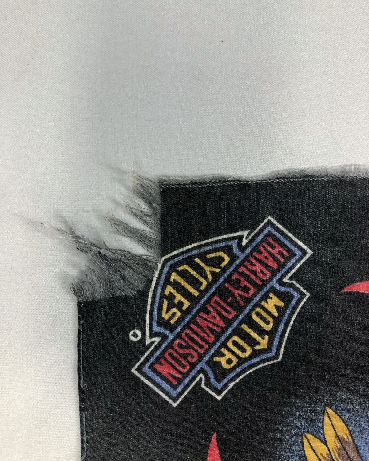 Harley Davidson × Vintage Rare Vintage Harley Davidson Bandana Made in USA Size ONE SIZE - 7 Thumbnail