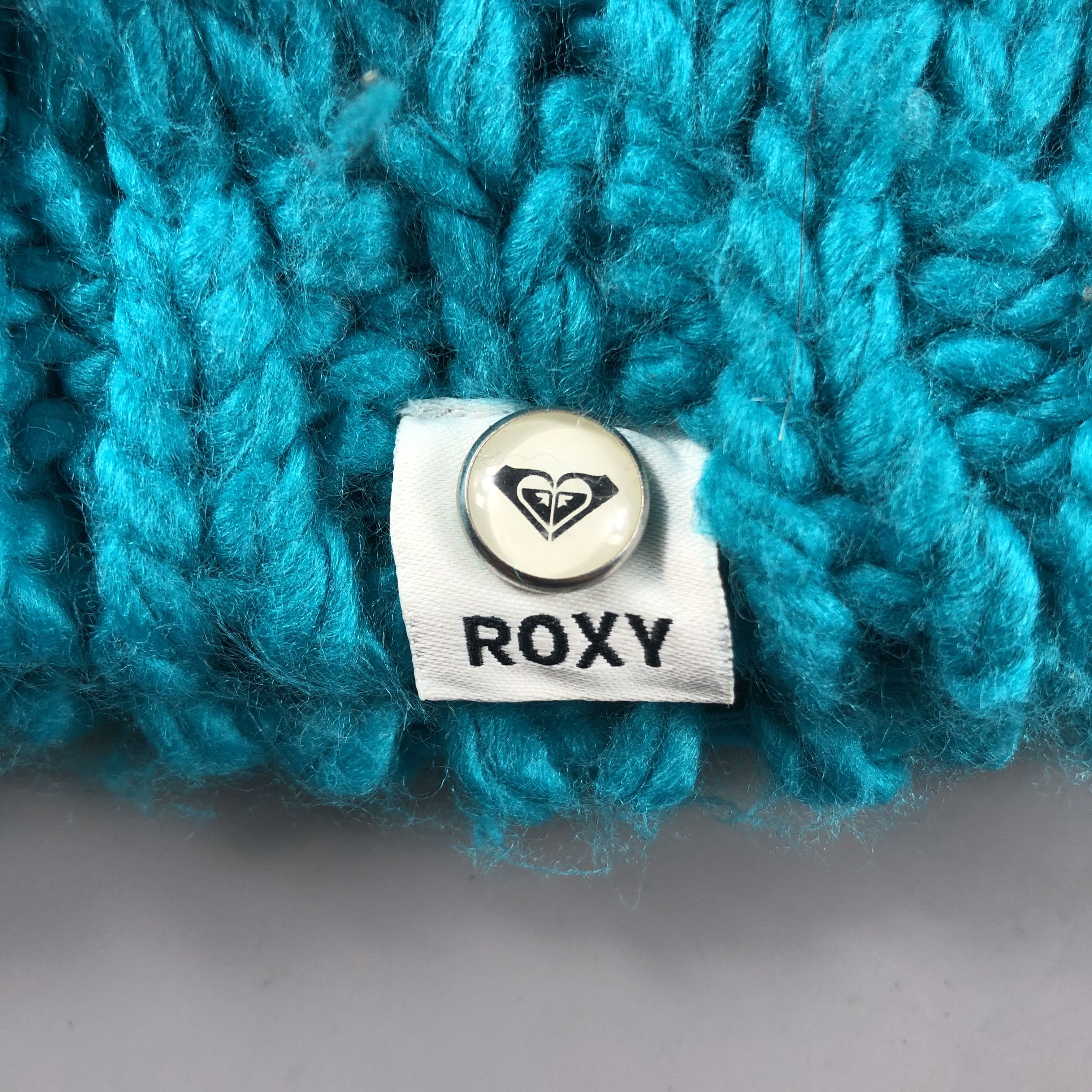 Vintage Roxy Cable Knit Slouchy Beanie Snow Hat Snow Cap -D128 Size ONE SIZE - 6 Thumbnail