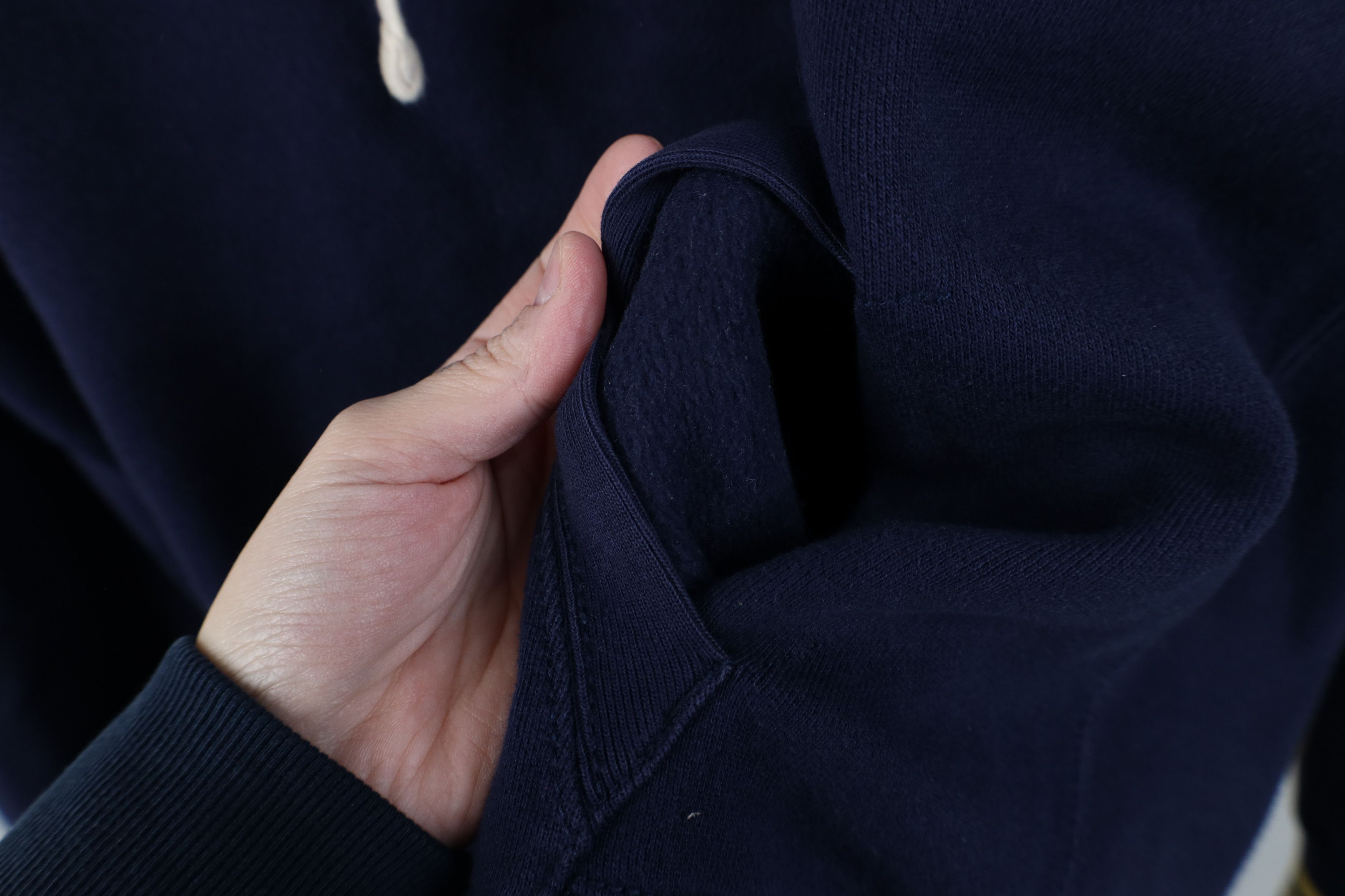Polo Ralph Lauren Vintage 90s Ralph Lauren Hoodie Sweatshirt Blue Striped Size US XXL / EU 58 / 5 - 9 Thumbnail