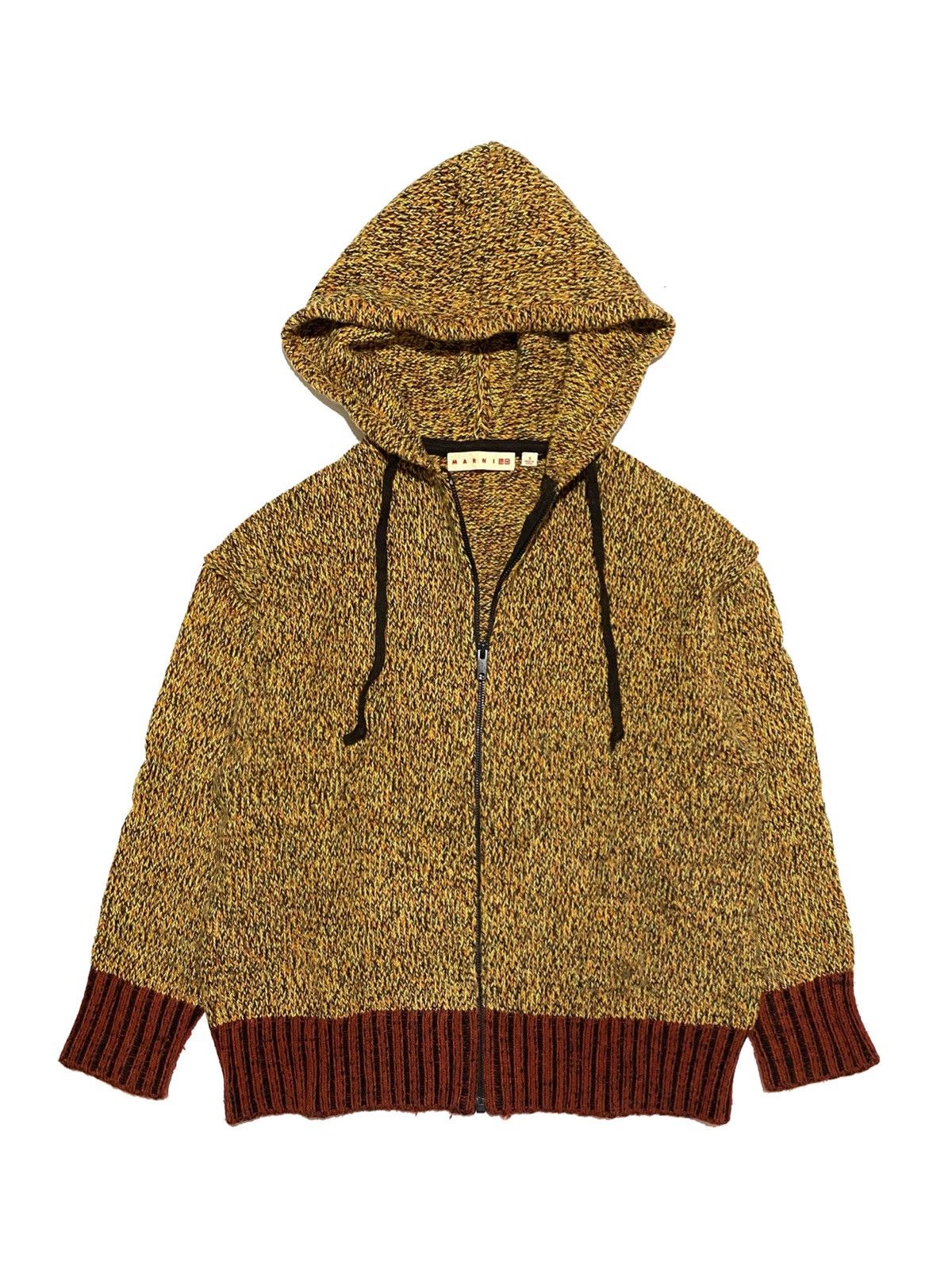 Marni × Uniqlo MARNI X UNIQLO KNIT HOODIES Size S / US 4 / IT 40 - 1 Thumbnail