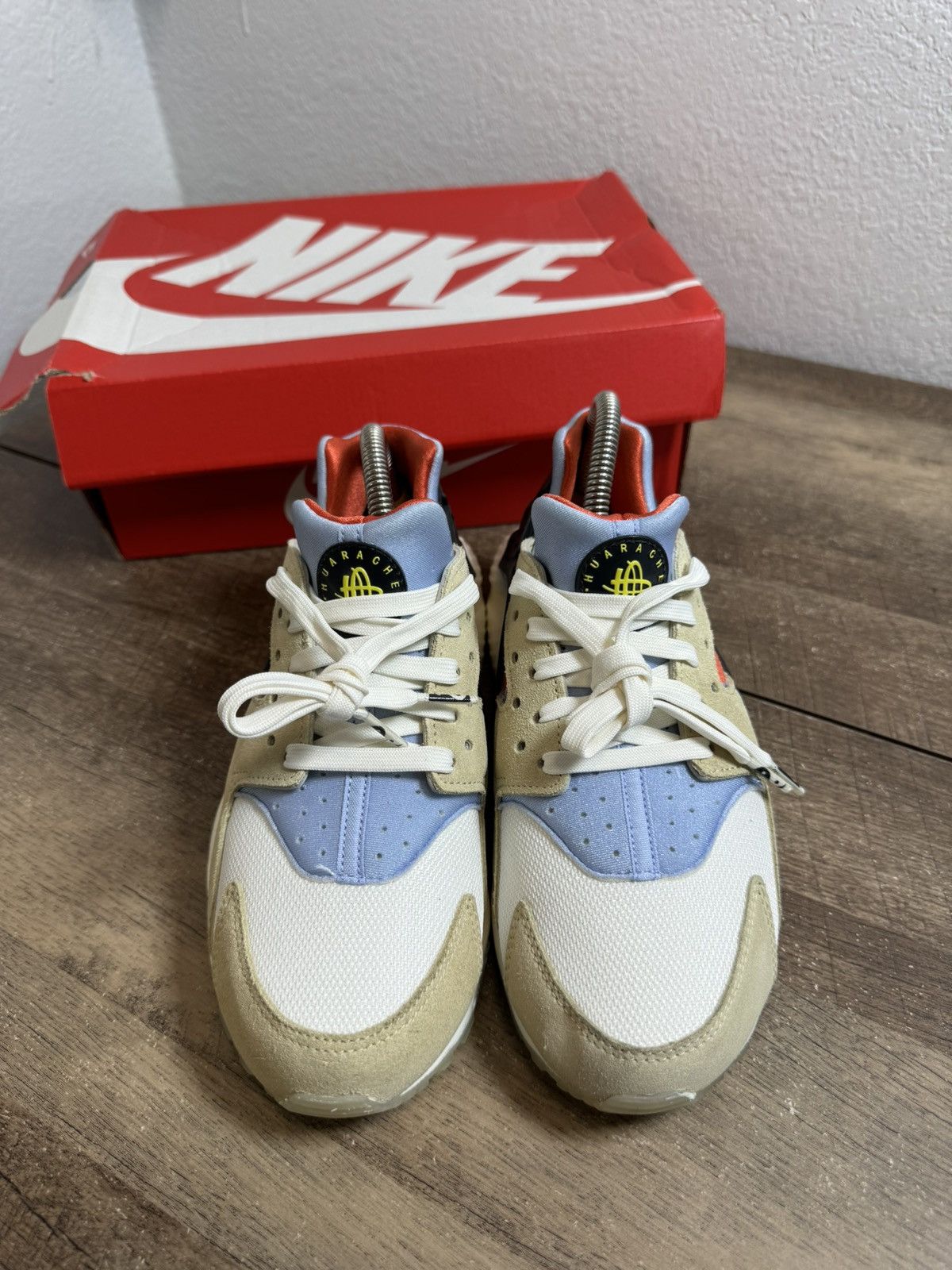 Nike Nike Huarache Run GS DV2196 700 Multicolor Size 6.5 Y 8 W Size US 6.5 / EU 39-40 - 3 Thumbnail