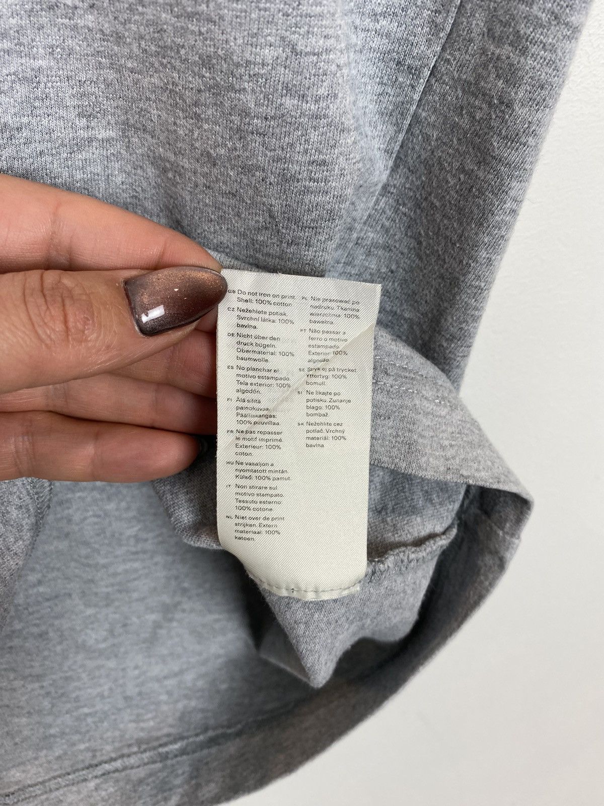 Arket Arket Apartamento 2019 Tee Designer Luxury Streetwear Grey Size US M / EU 48-50 / 2 - 5 Thumbnail