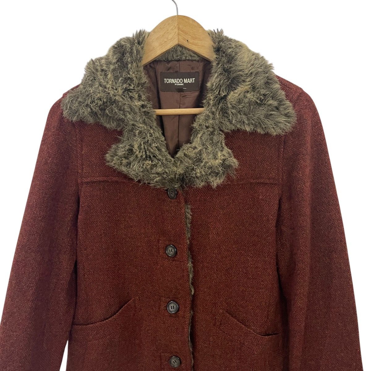 Tornado Mart Vintage Tornado Mart Fur Jacket Size L / US 10 / IT 46 - 5 Thumbnail