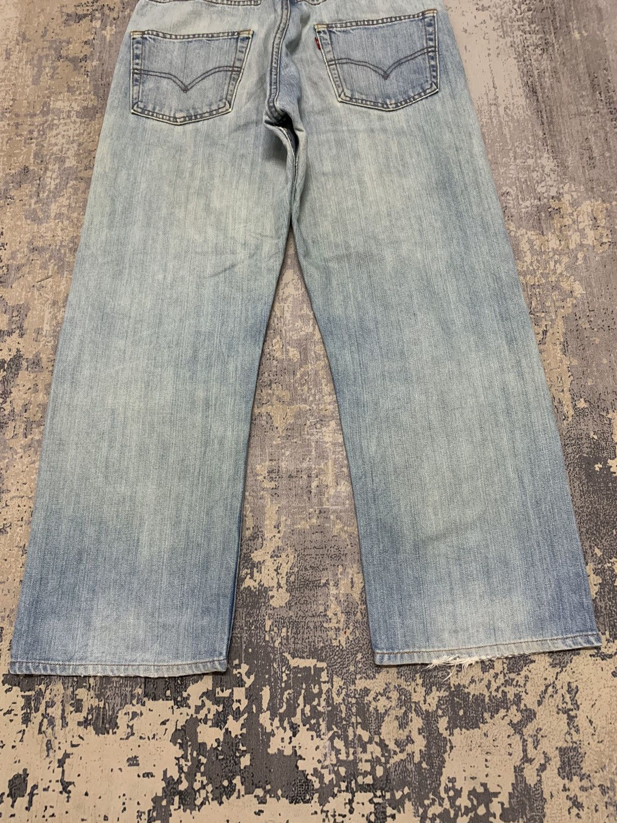 Levi's Vtg 90s Levi’s 512 Faded Distressed Losse Fit Jeans Size US 32 / EU 48 - 12 Thumbnail