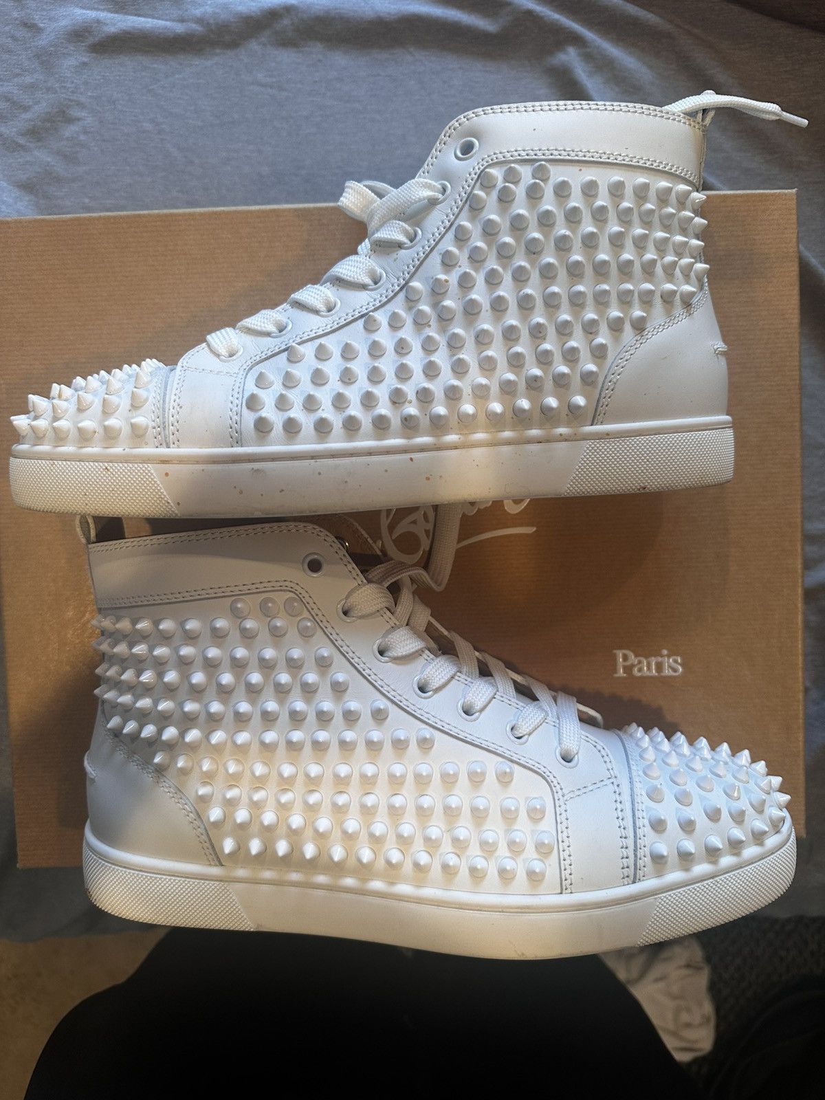Christian Louboutin hi top sneakers