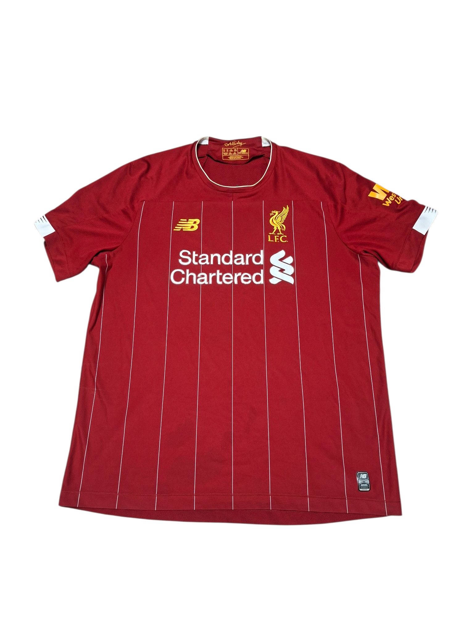 New Balance LIVERPOOL NEW BALANCE VINTAGE 2019/2020 SOCCER JERSEY Size US XL / EU 56 / 4 - 1 Thumbnail