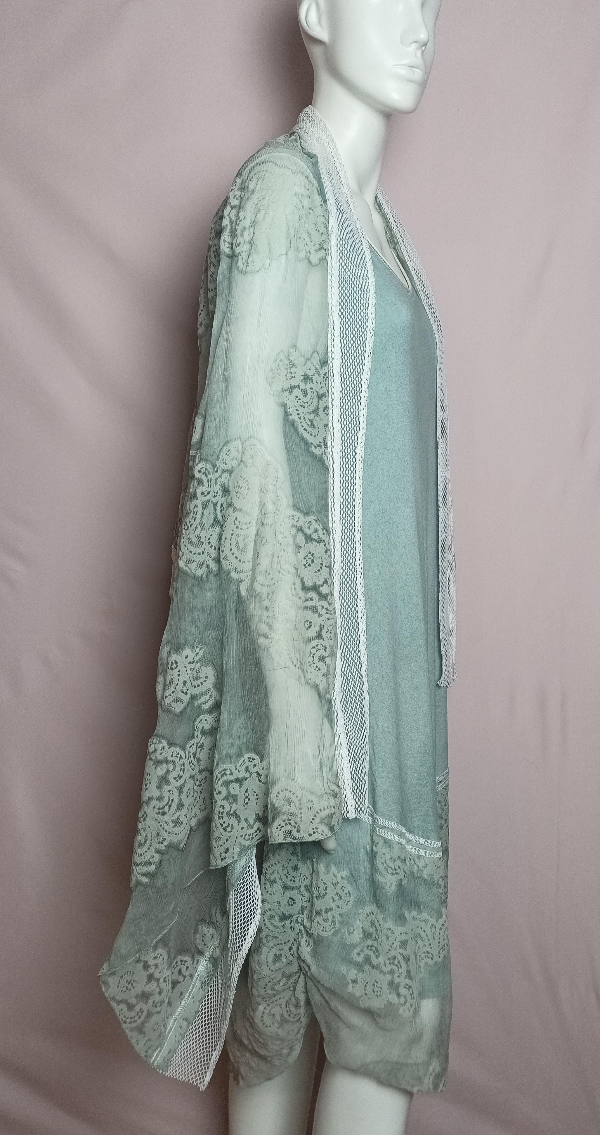 Other Beate Heymann Street Couture Turquoise Dress EU40 US12 Size L / US 10 / IT 46 - 5 Thumbnail