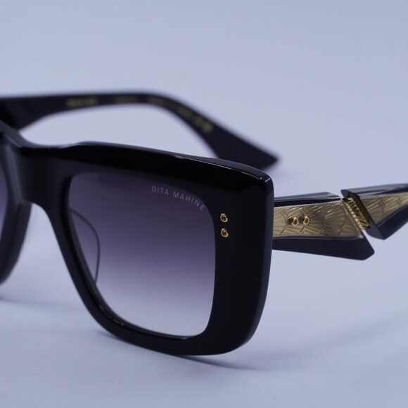 Dita Dita MAHINE-DTS-437-A-01 Sunglasses Black Cat Eye Frame Size ONE SIZE - 2 Thumbnail