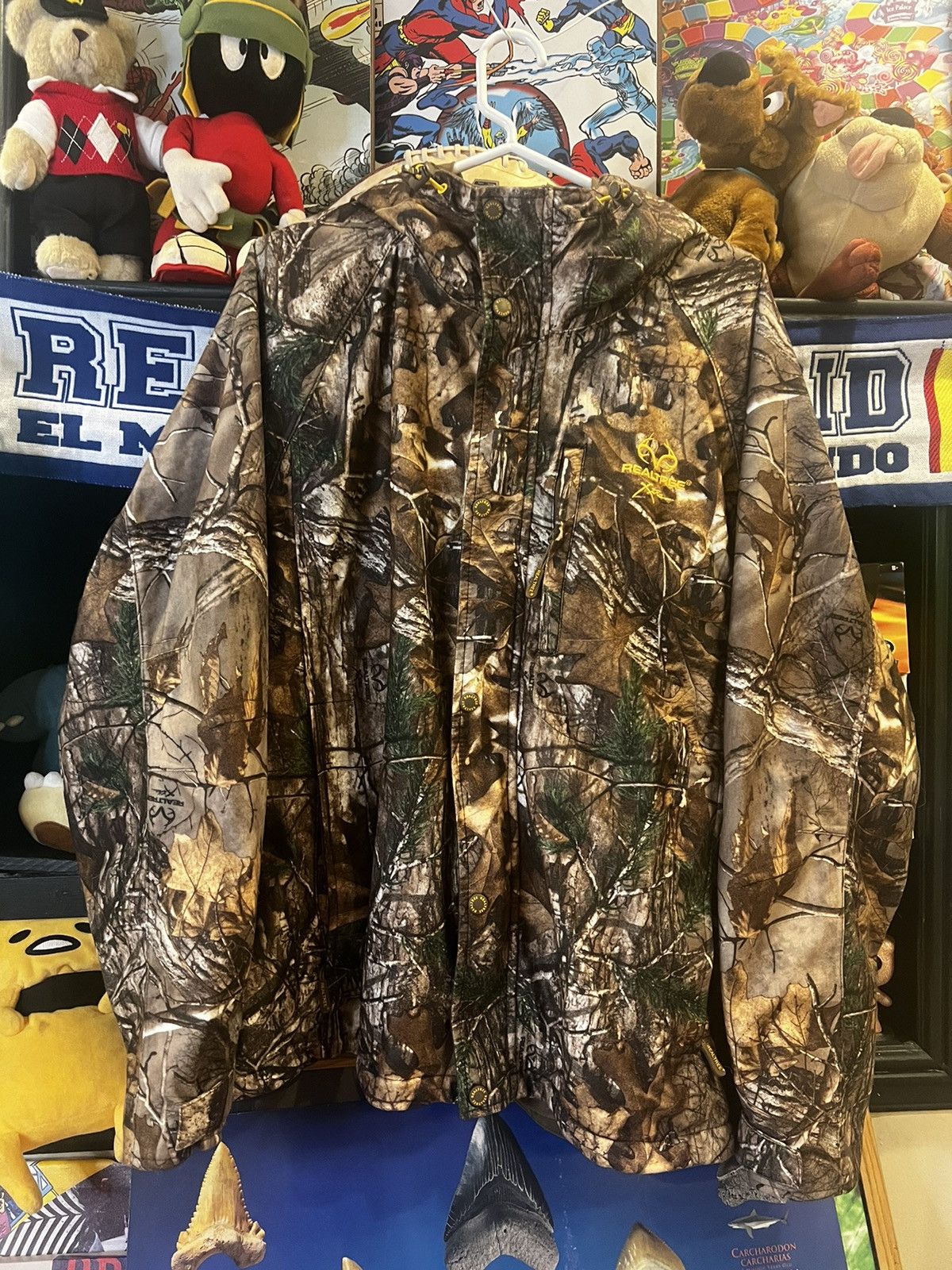 Realtree REALTREE Camo Full Zip Hooded Jacket Size US XL / EU 56 / 4 - 1 Thumbnail