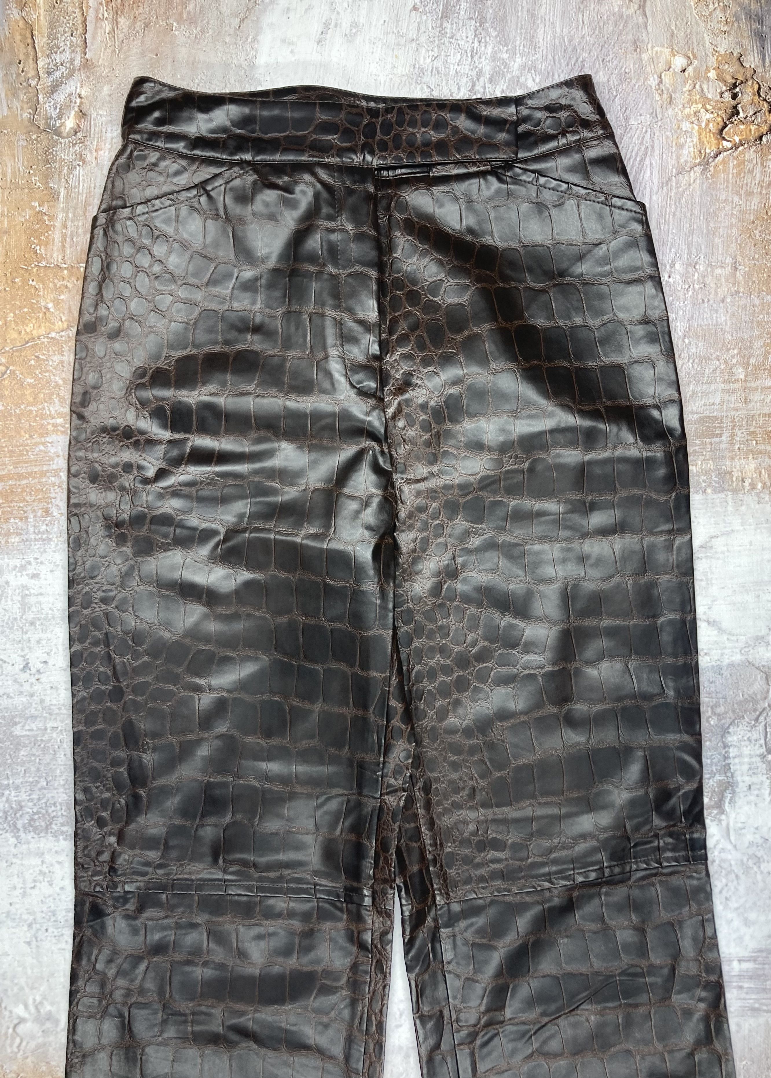 Designer Vintage Pants Betty Barclay Snake Print Women’s Size 34 Size 34" / US 12 / IT 48 - 3 Thumbnail
