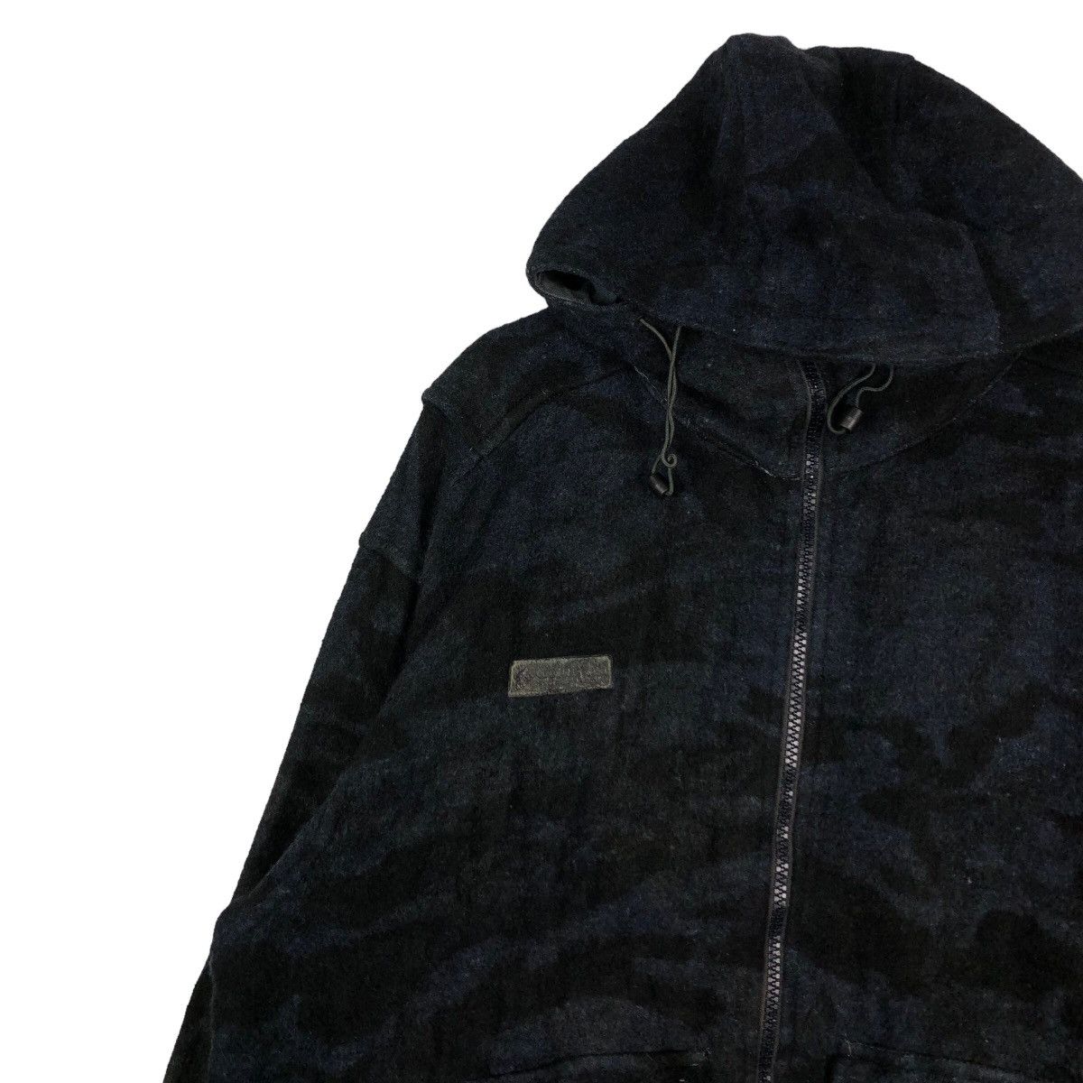 Japanese Brand 🔥Vintage Heavy Jacket Hoodie Columbia Blue Camo Design Size US XL / EU 56 / 4 - 7 Thumbnail