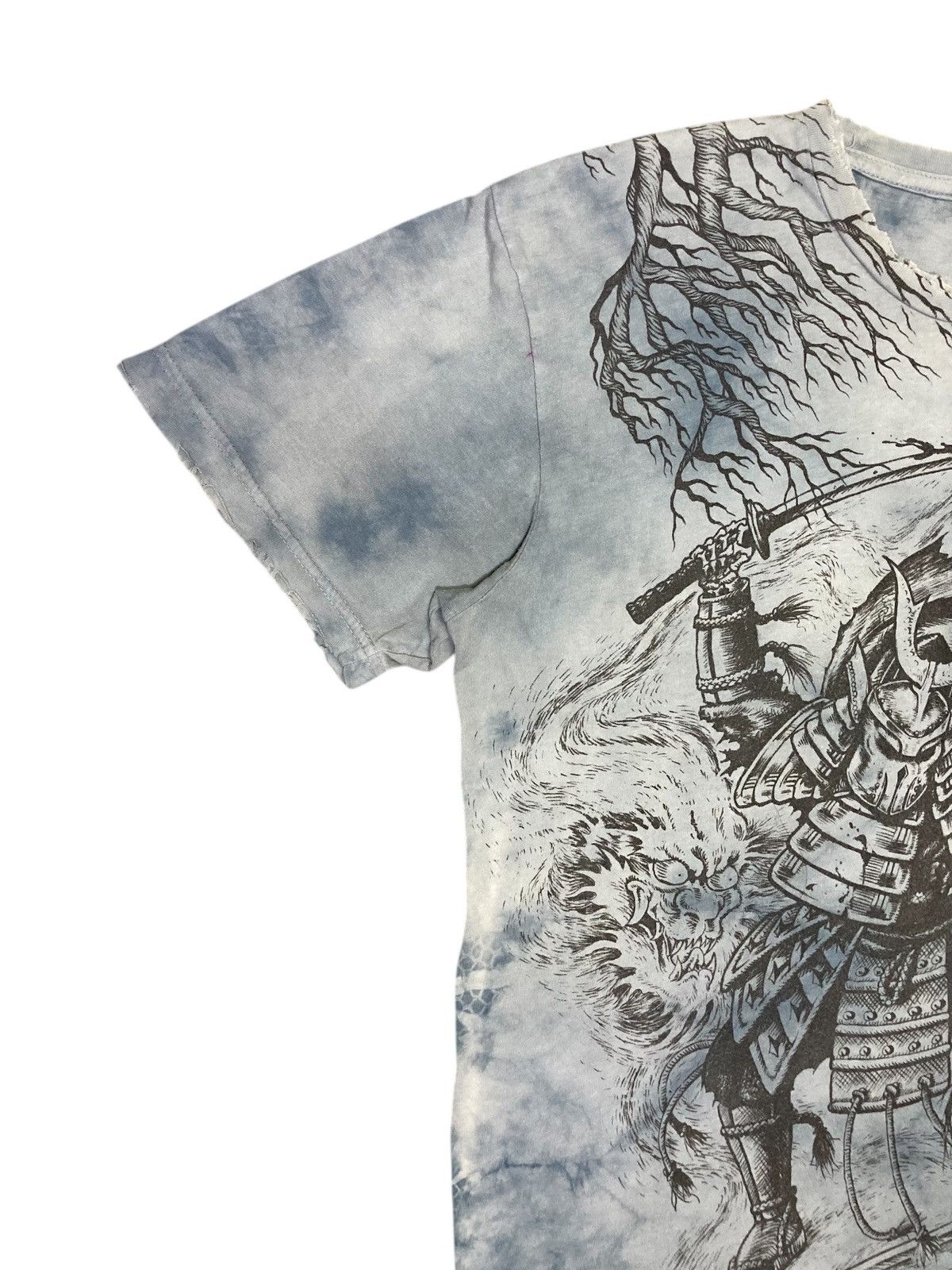Affliction Affliction Dead Skeleton Samurai T-Shirt Size US L / EU 52-54 / 3 - 5 Thumbnail