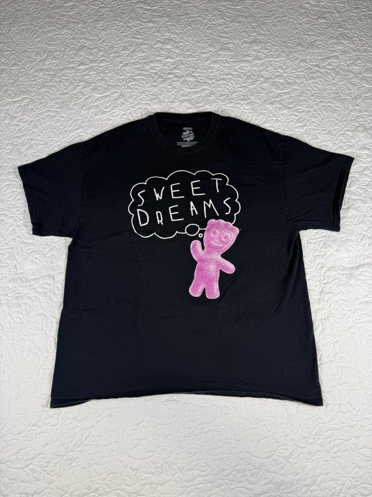 Vintage Vintage Sour Patch Kids ‘Sweet Dreams’ Black Tee XL Size US XL / EU 56 / 4 - 1 Thumbnail