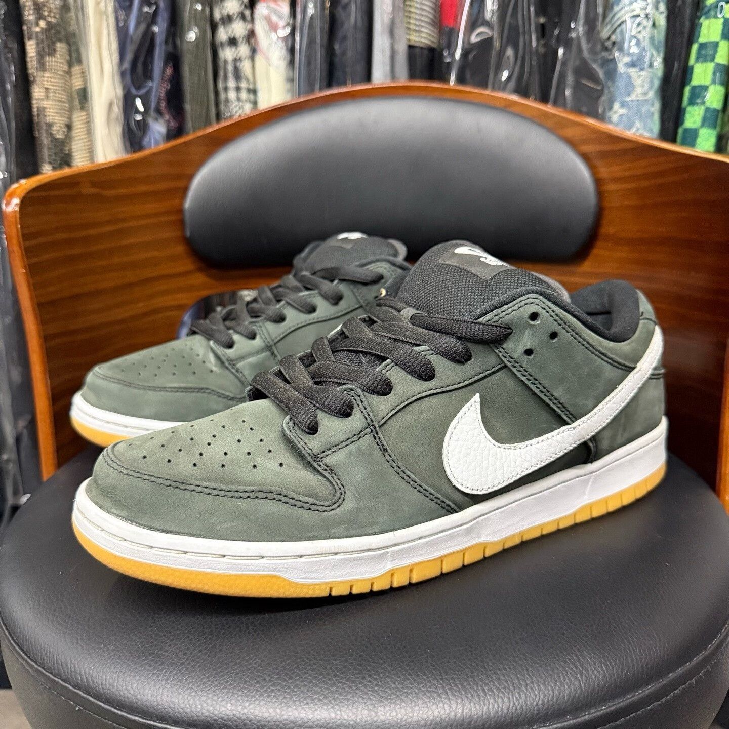 Nike Nike DUNK Black Lowtop Sneakers 46 Men Size US 12 / EU 45 - 1 Thumbnail