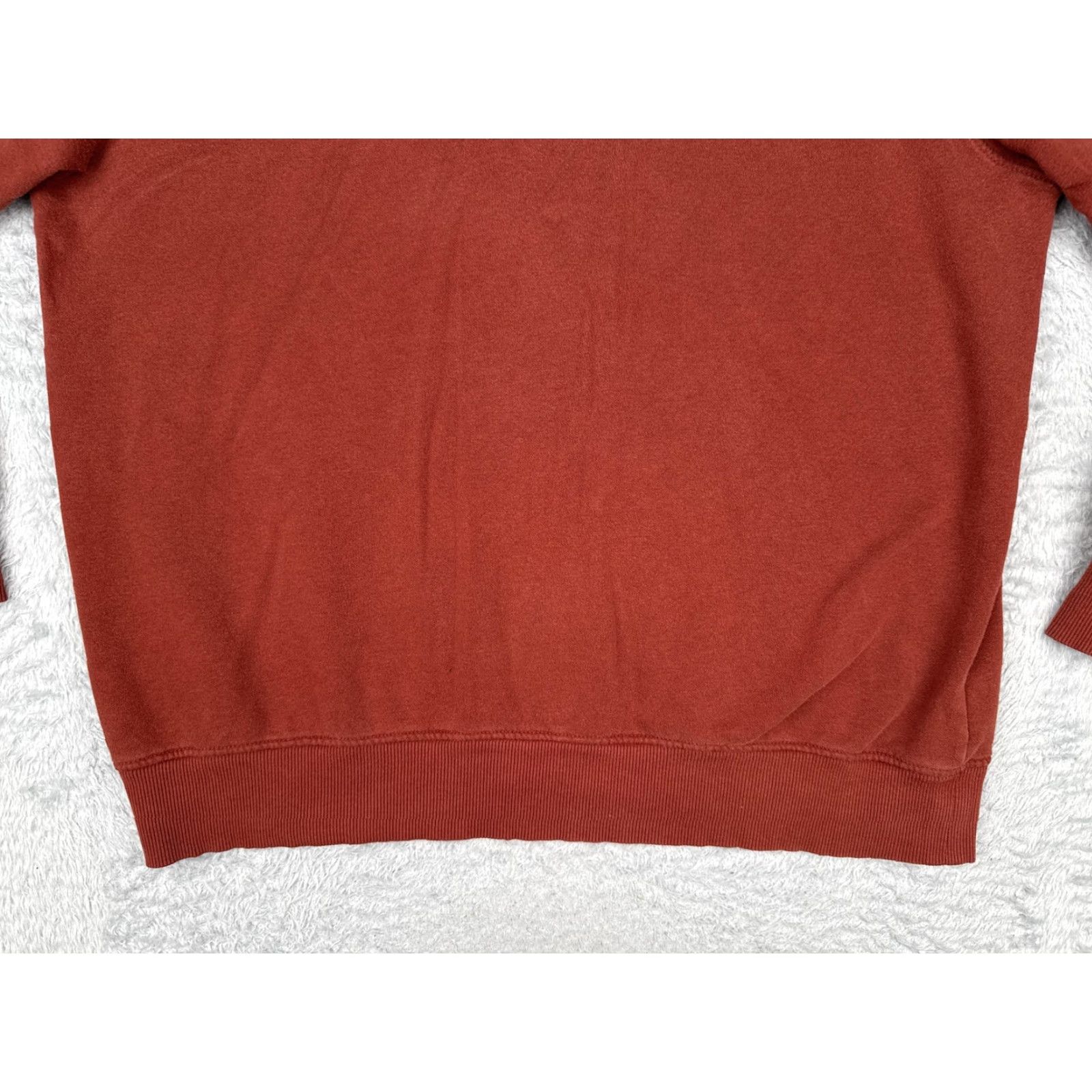 The North Face The North Face Sweatshirt Mens XL Rust Red Quarter Snap Fleece Pullover Logo Size US XL / EU 56 / 4 - 5 Thumbnail