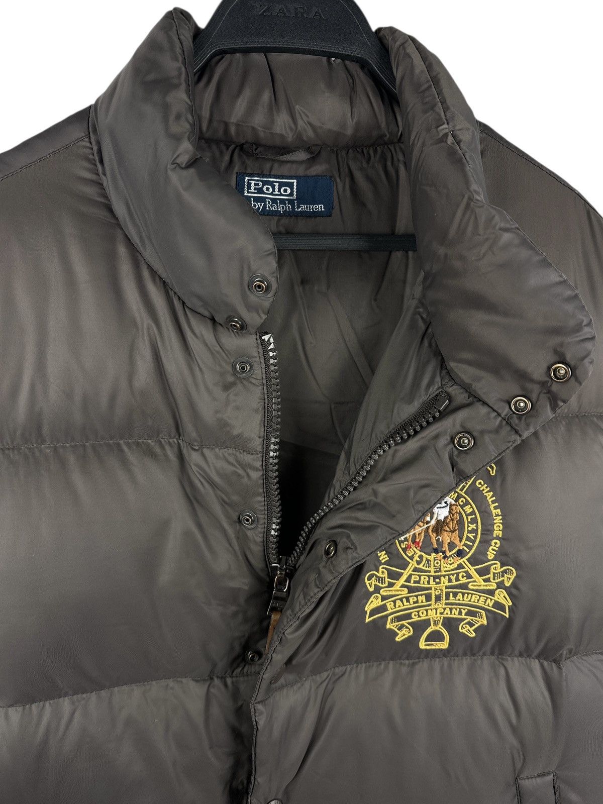 Polo Ralph Lauren Vintage Polo Ralph Lauren Down Puffer Vest Brown Hype Luxury Size US M / EU 48-50 / 2 - 6 Thumbnail