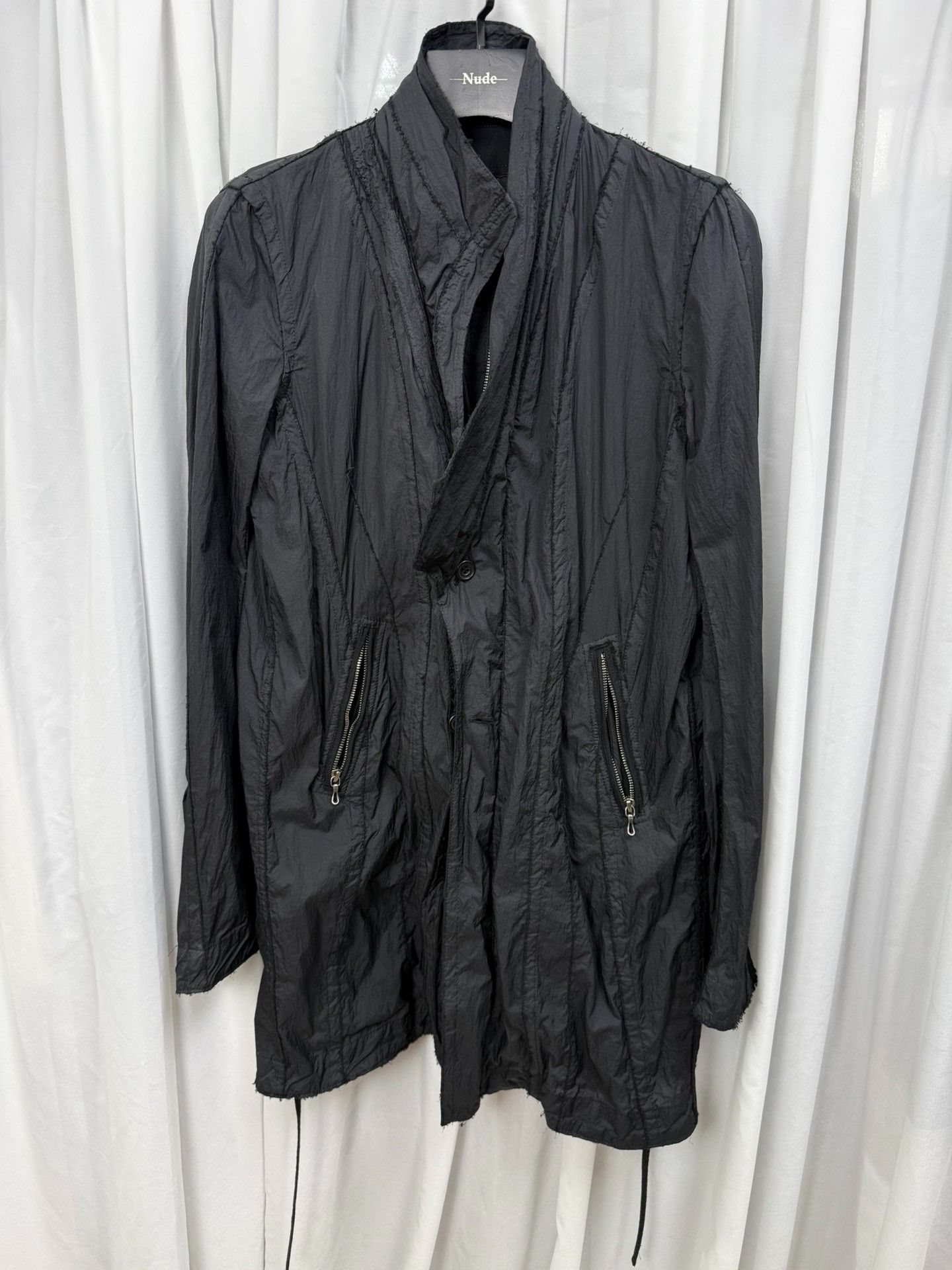 Julius JULIUS 7 MA Sheer Distressed Jacket Size US M / EU 48-50 / 2 - 1 Thumbnail
