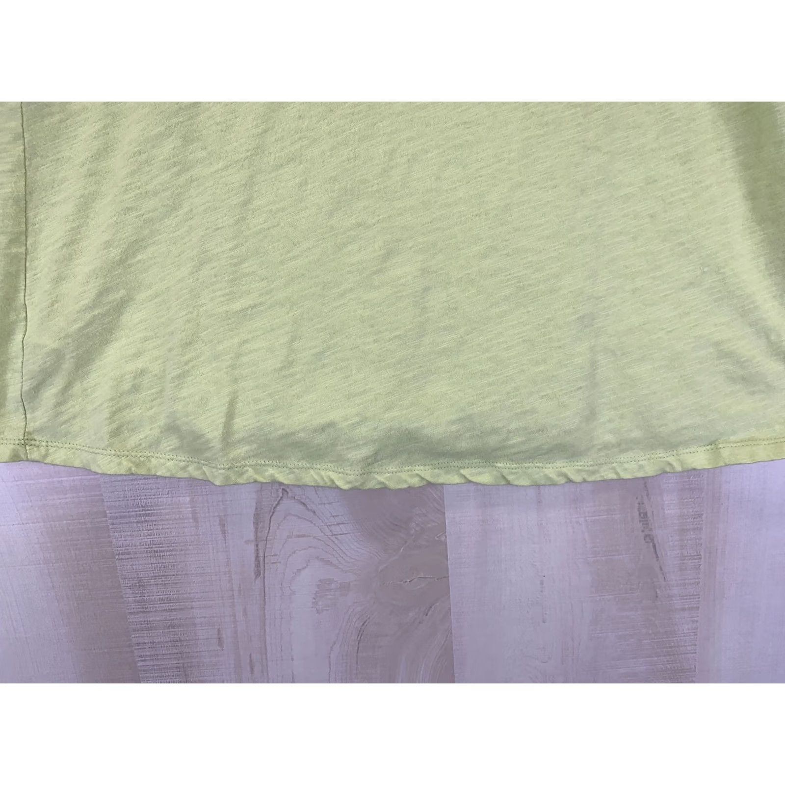 Vintage Chico’s Zenergy 1 Green 3/4 Sleeve Lace Overlay Women’s Top T-Shirt, L, Cotton Blend, Casual, Fall, Spring, Winter, Summer, Basic, Womens Size L / US 10 / IT 46 - 6 Thumbnail