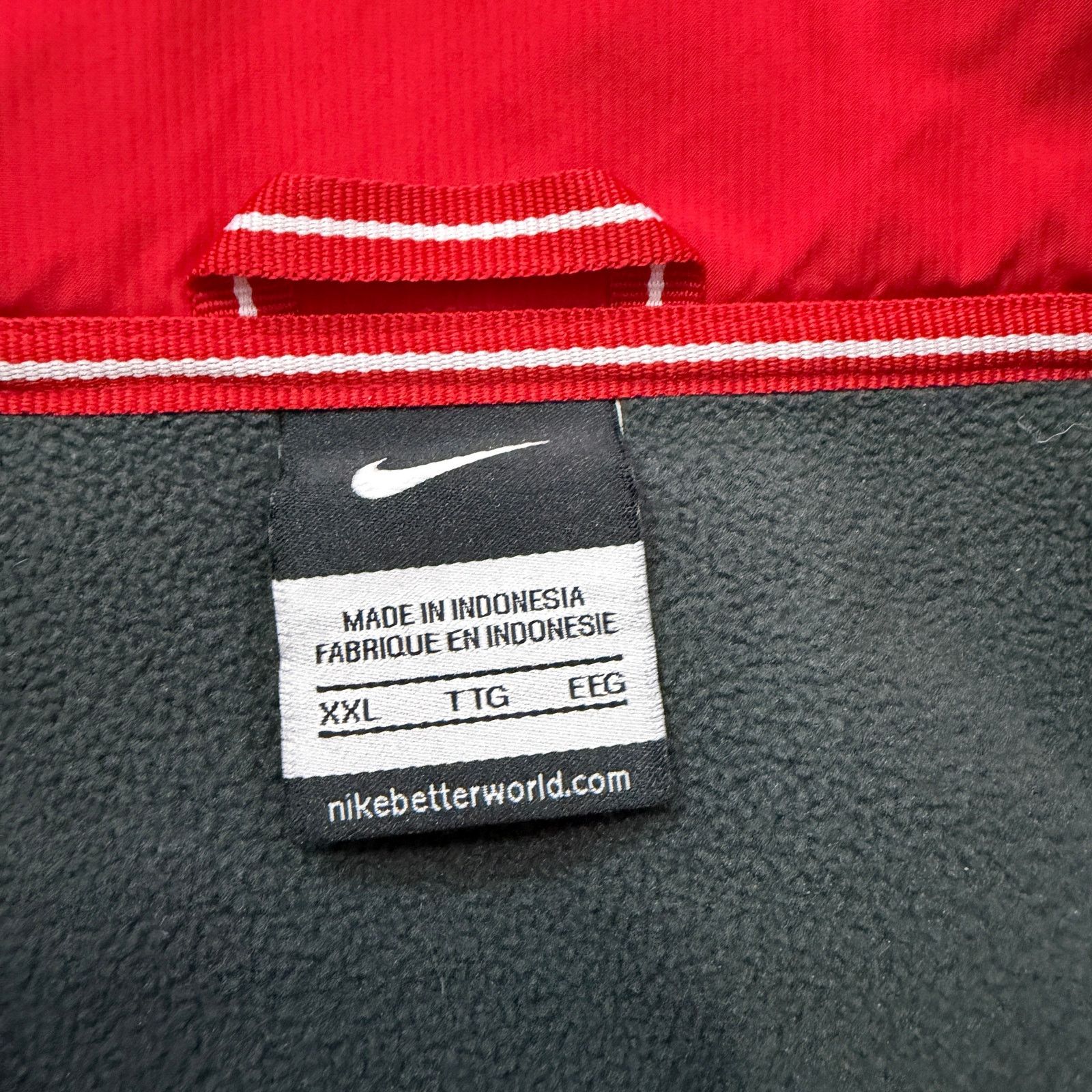 Nike Nike Soft Shell Jacket Men's 2XL Red Full Zip Outdoors Size US XXL / EU 58 / 5 - 4 Thumbnail