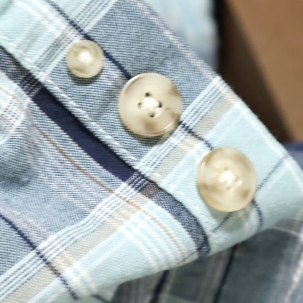 Duluth Trading Company Duluth Trading Brushed Cotton Plaid Long Sleeve Button Down Shirt Men's S Size US S / EU 44-46 / 1 - 6 Thumbnail