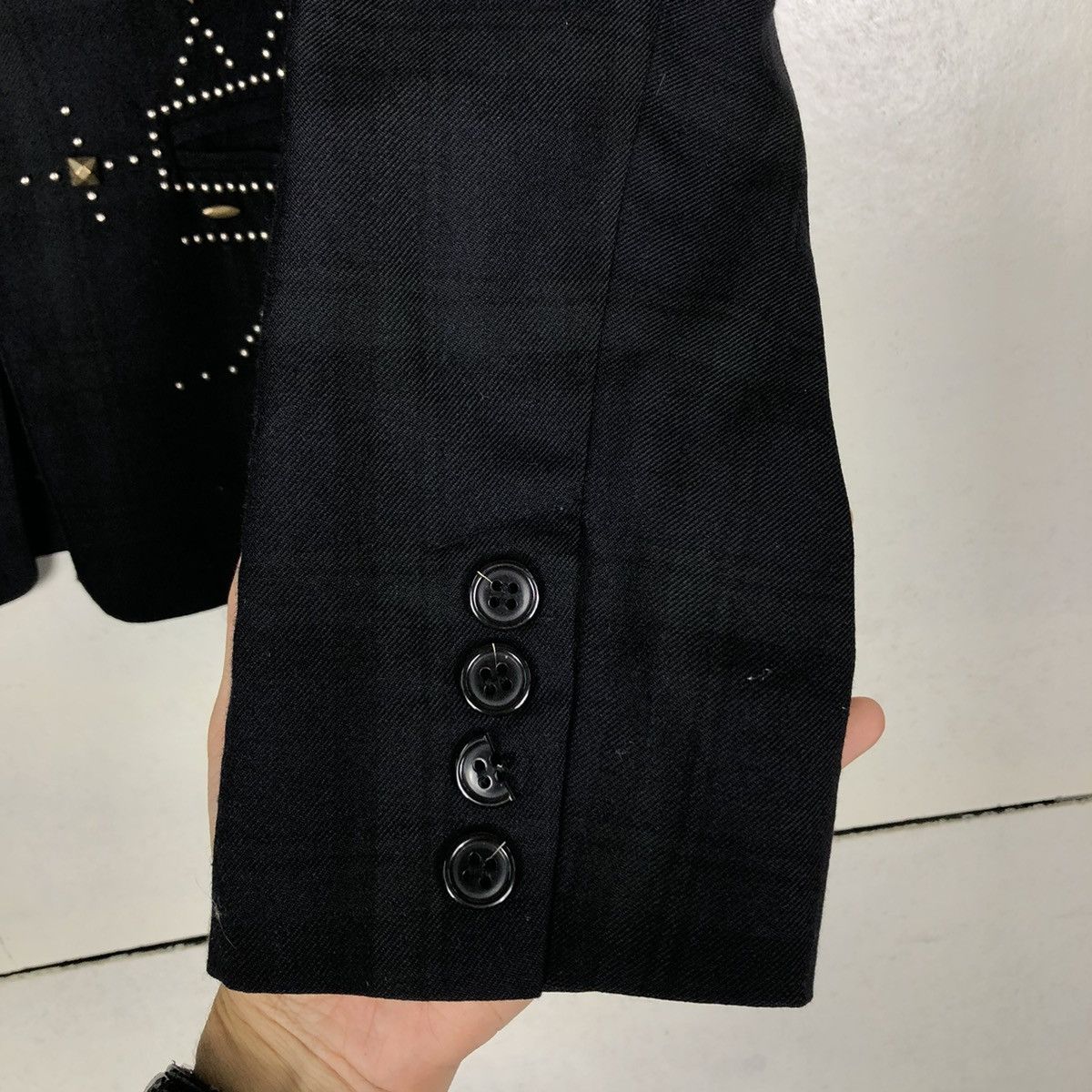 Issey Miyake 🔥VINTAGE CROPPED JACKET BIKER SUNAOKUWAHARA ISSEY MIYAKE Size US M / EU 48-50 / 2 - 17 Thumbnail