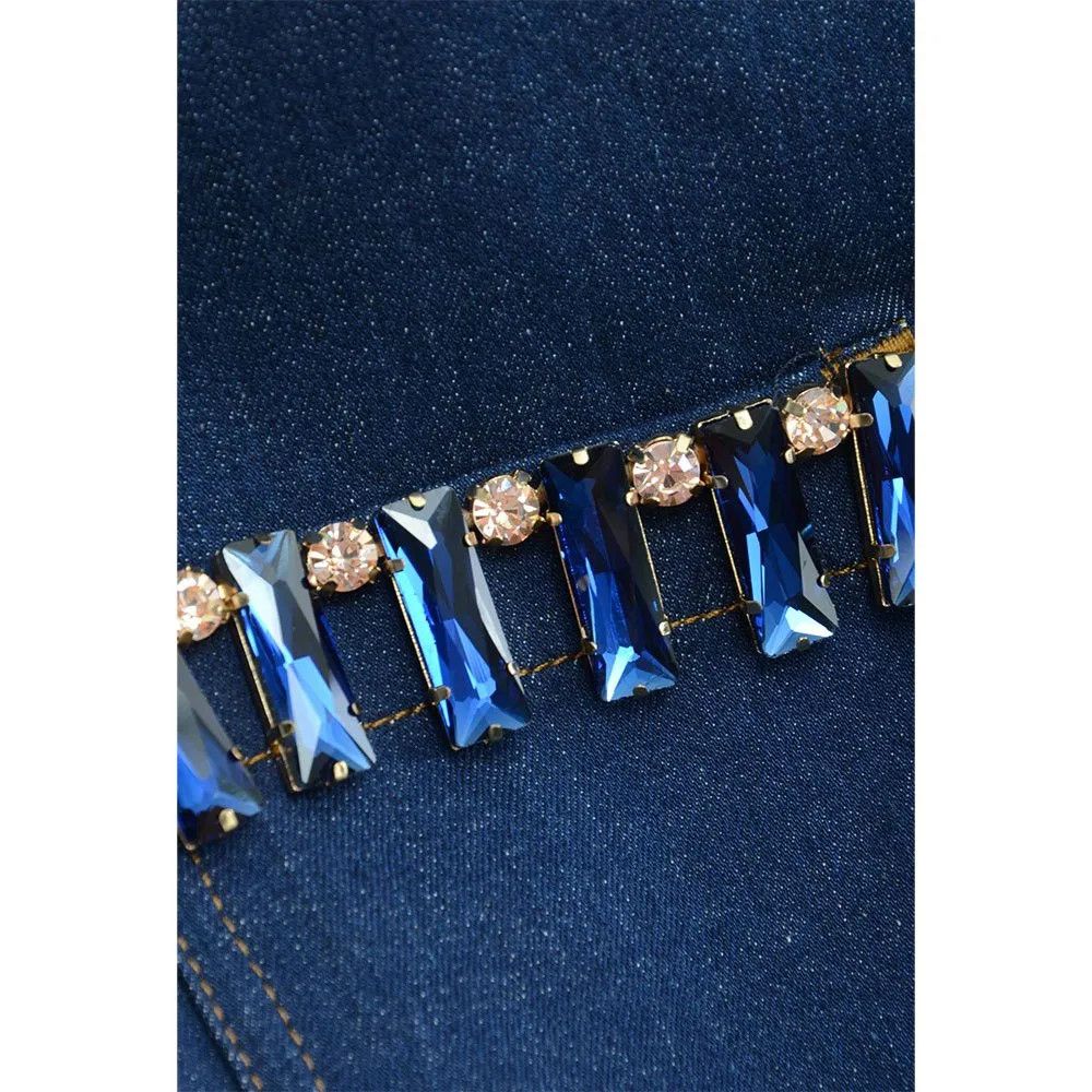 Dolce & Gabbana o1y0925 Denim Shirt in Blue Size S / US 4 / IT 40 - 4 Thumbnail