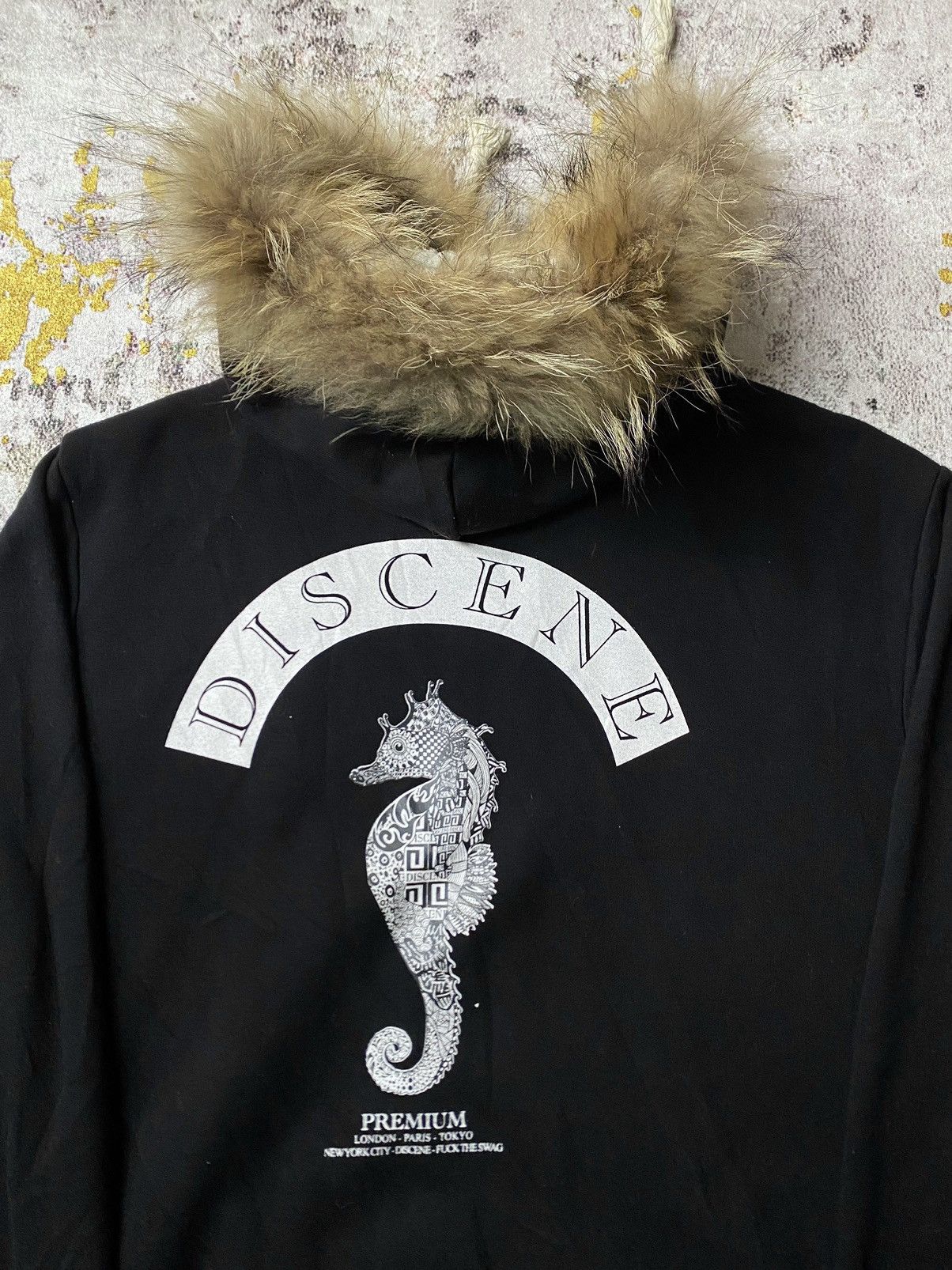 If Six Was Nine × Japanese Brand × Le Grande Bleu (L.G.B.) Japanes Dasoul sherpa fur hoodie ifsix lgb style Size US XL / EU 56 / 4 - 3 Thumbnail