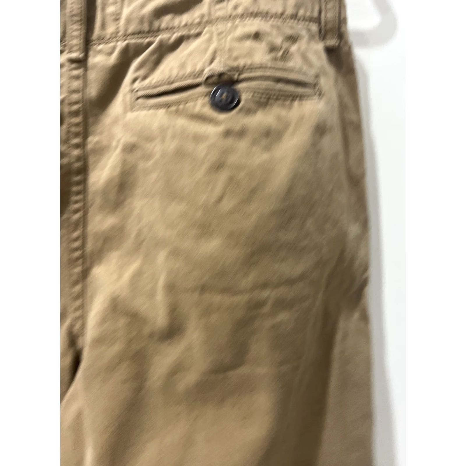 American Eagle Outfitters American Eagle Outfitters Pants Chino Slim Tapered Beige 33/32 Men Regular Inseam 31in Slits at Bottom Size US 31 - 3 Thumbnail