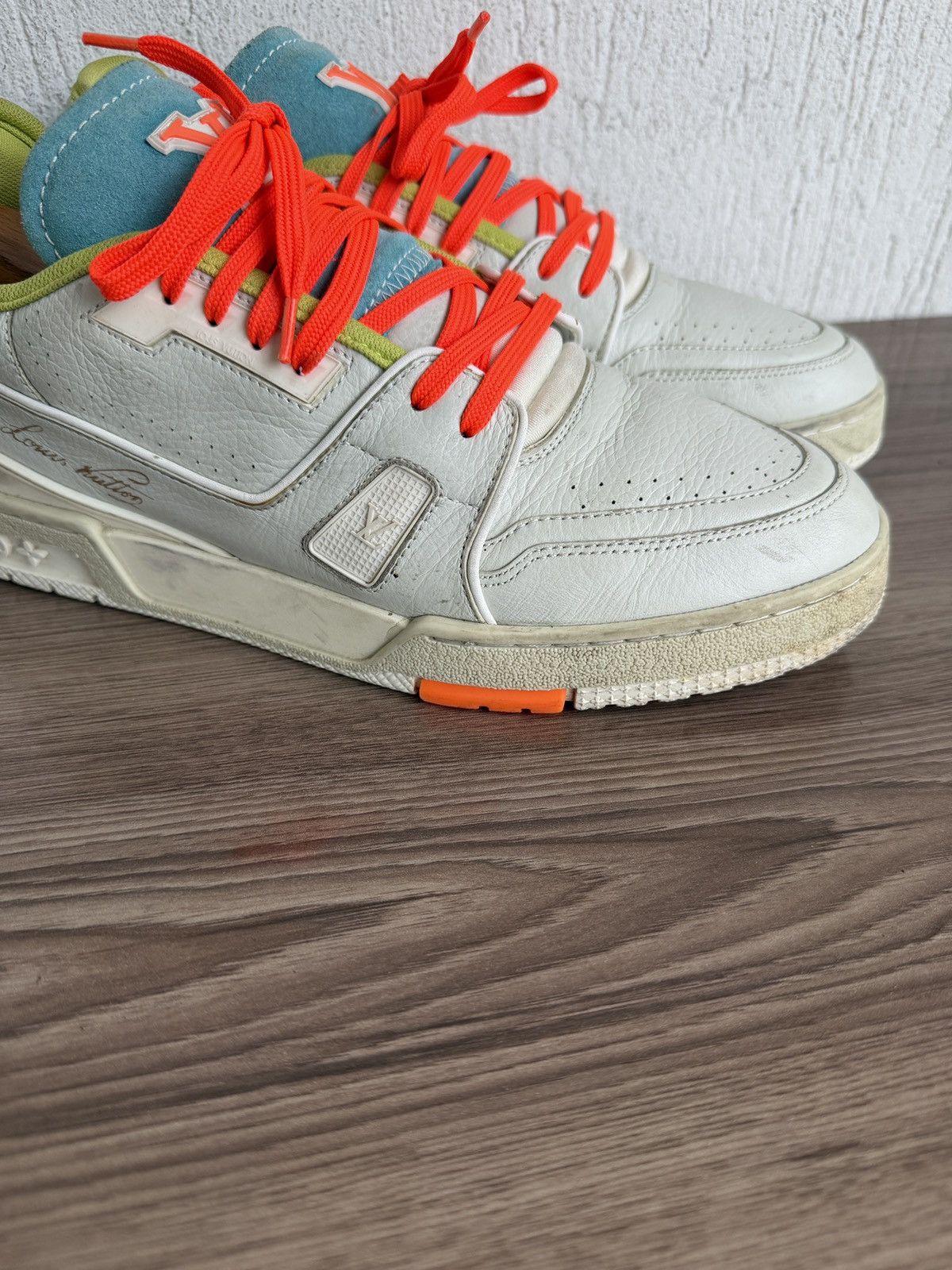 Louis Vuitton Special edition Virgil Abloh trainers Size US 11 / EU 44 - 2 Thumbnail