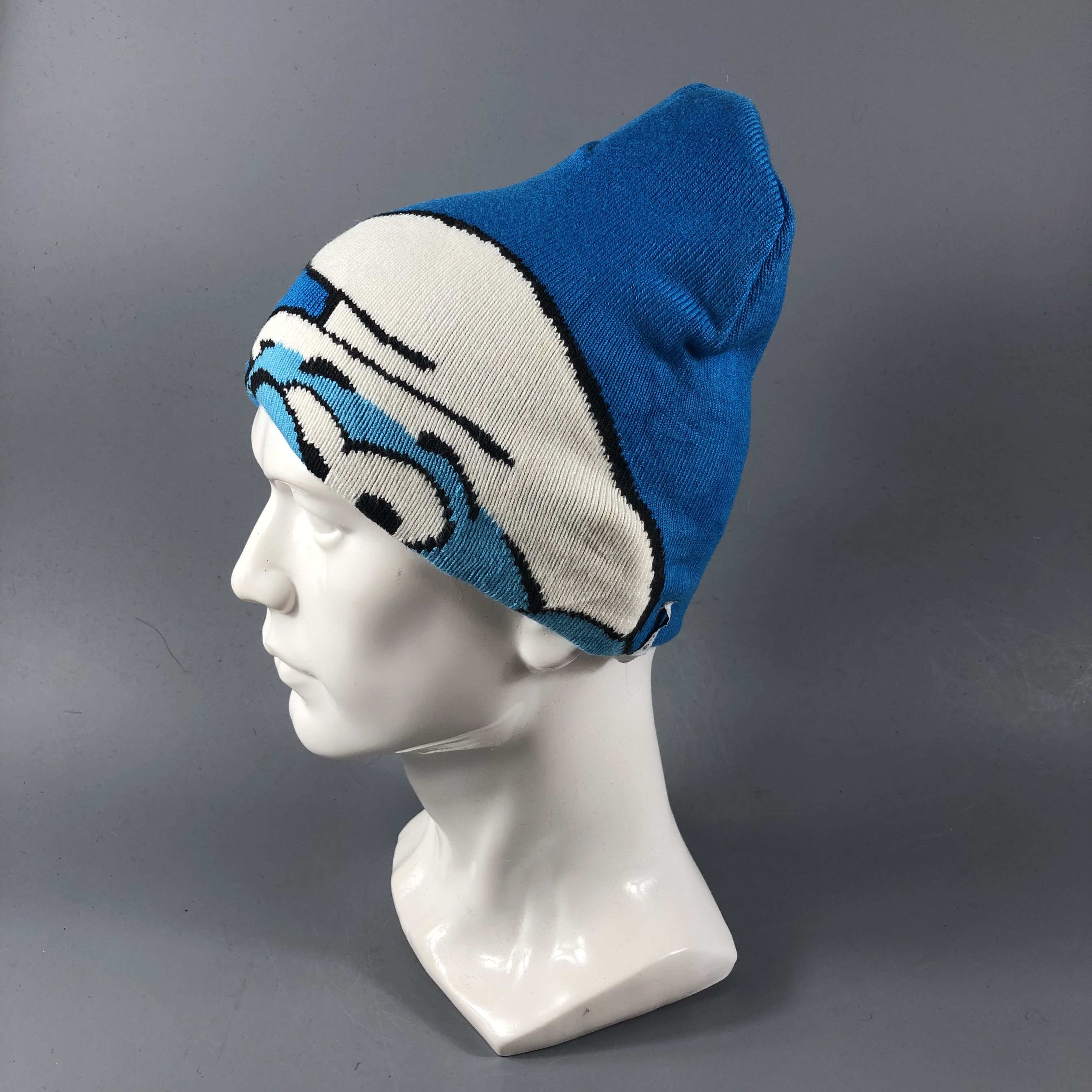 H&M Smurf Cotton Beanie Snowcap Snow Hat B718 Size ONE SIZE - 2 Thumbnail