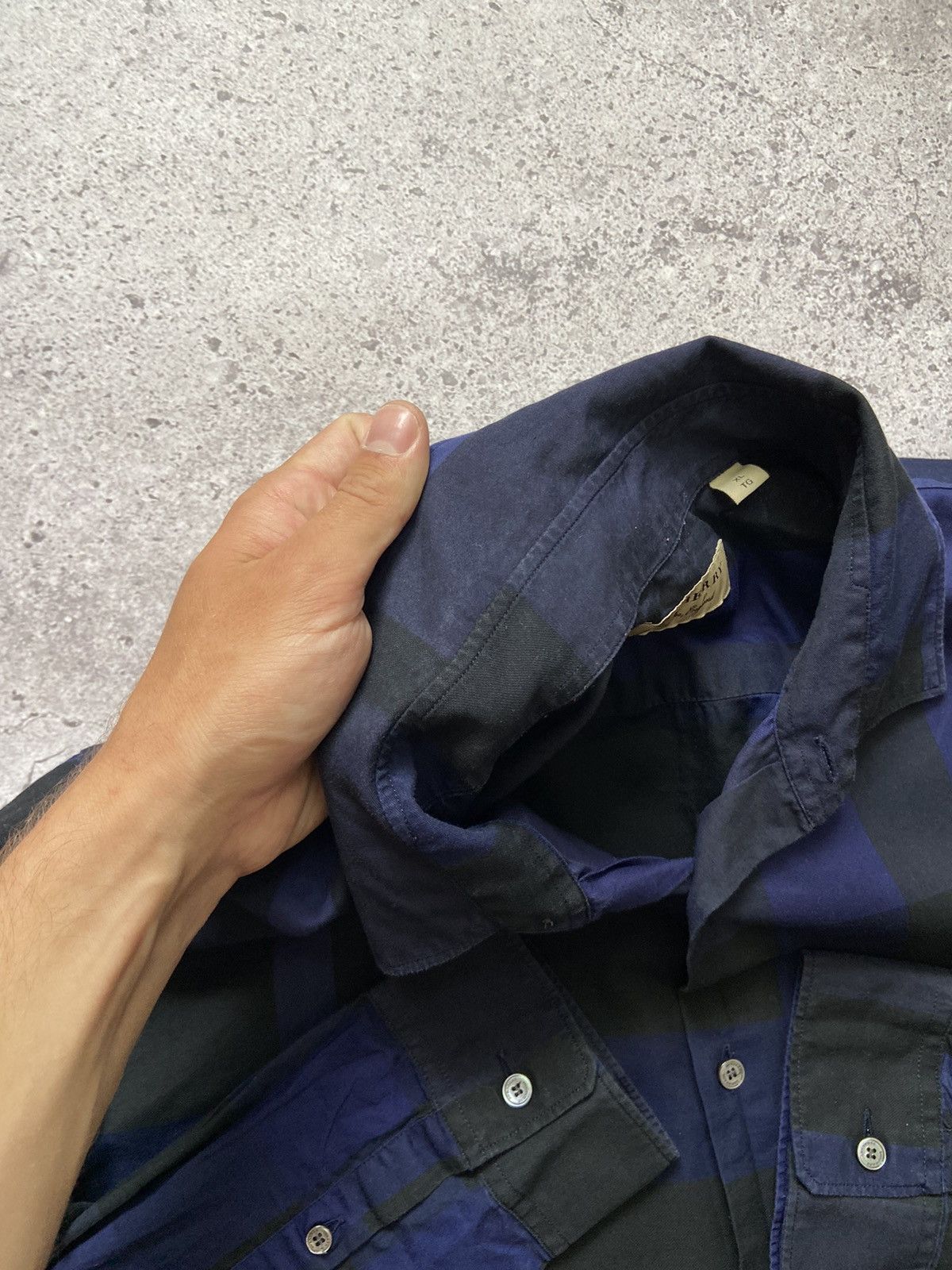 Burberry Burberry London blue Nova Check Shirt XL Size US XL / EU 56 / 4 - 4 Thumbnail