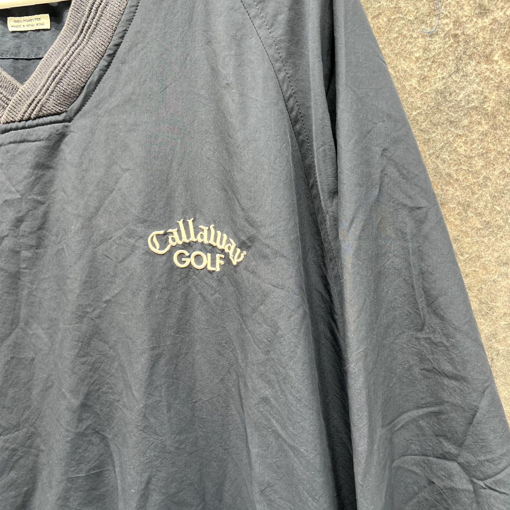 Callaway VINTAGE Callaway Sweater Men XL Blue Navy V-Neck Pullover Golf Jacket Shirt Size US XL / EU 56 / 4 - 3 Thumbnail