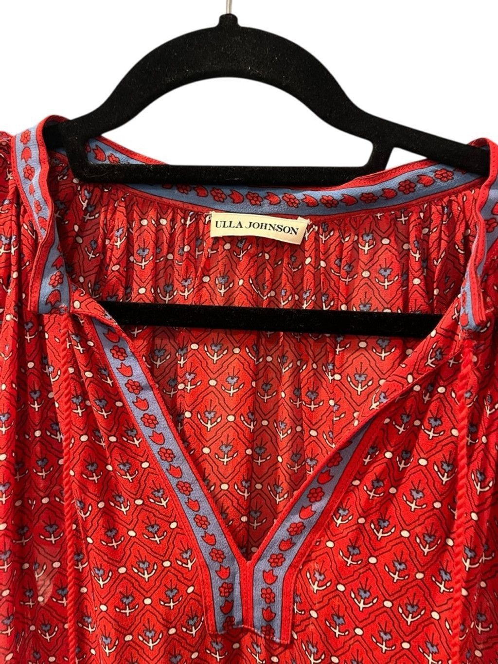 Ulla Johnson Ulla Johnson Neela Tassel Silk Dress Size Small Georgette Size S / US 4 / IT 40 - 5 Thumbnail