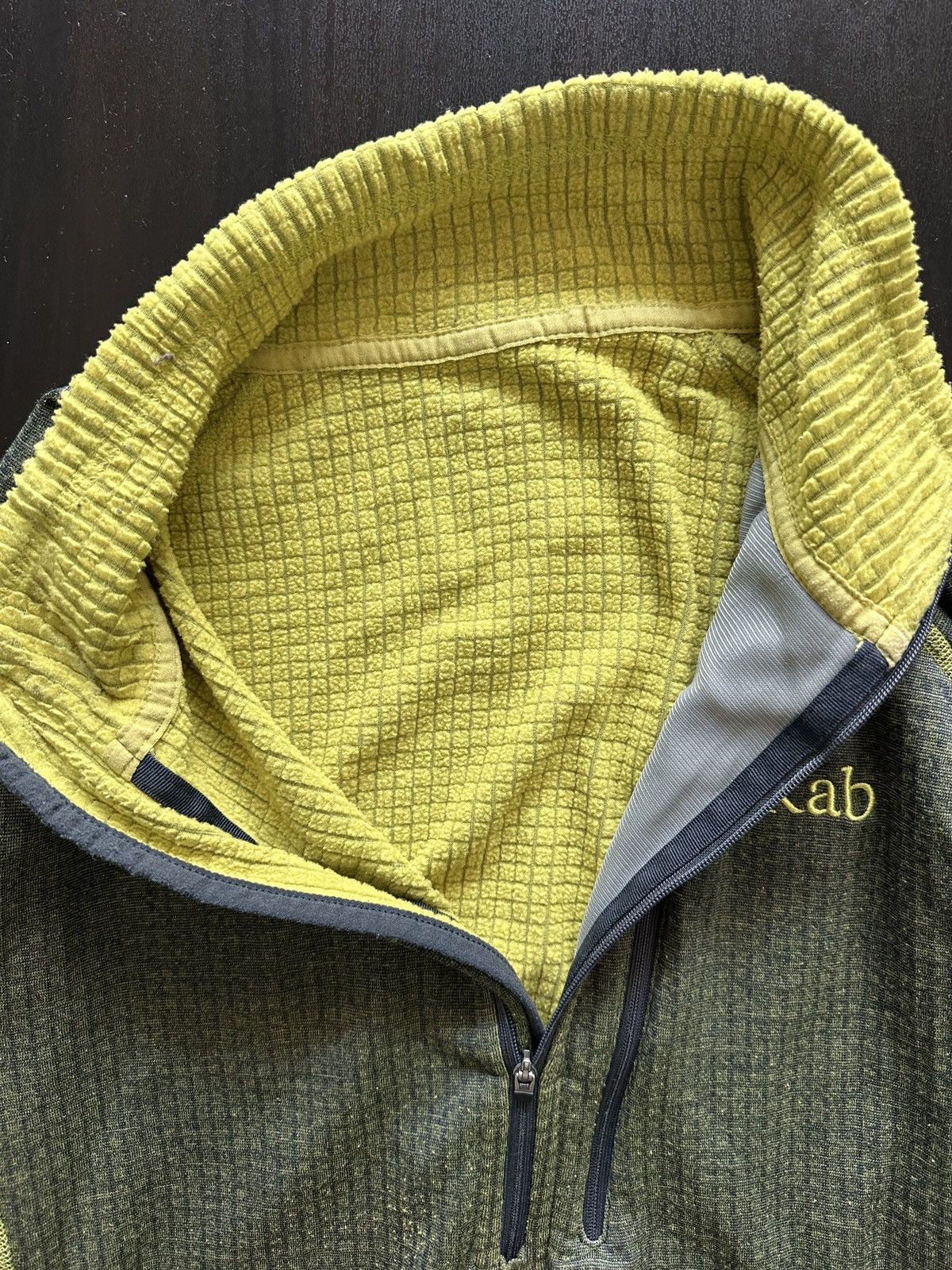 Rab Rab Nucleus Pull-On Grid Fleece Olive Size US M / EU 48-50 / 2 - 4 Thumbnail